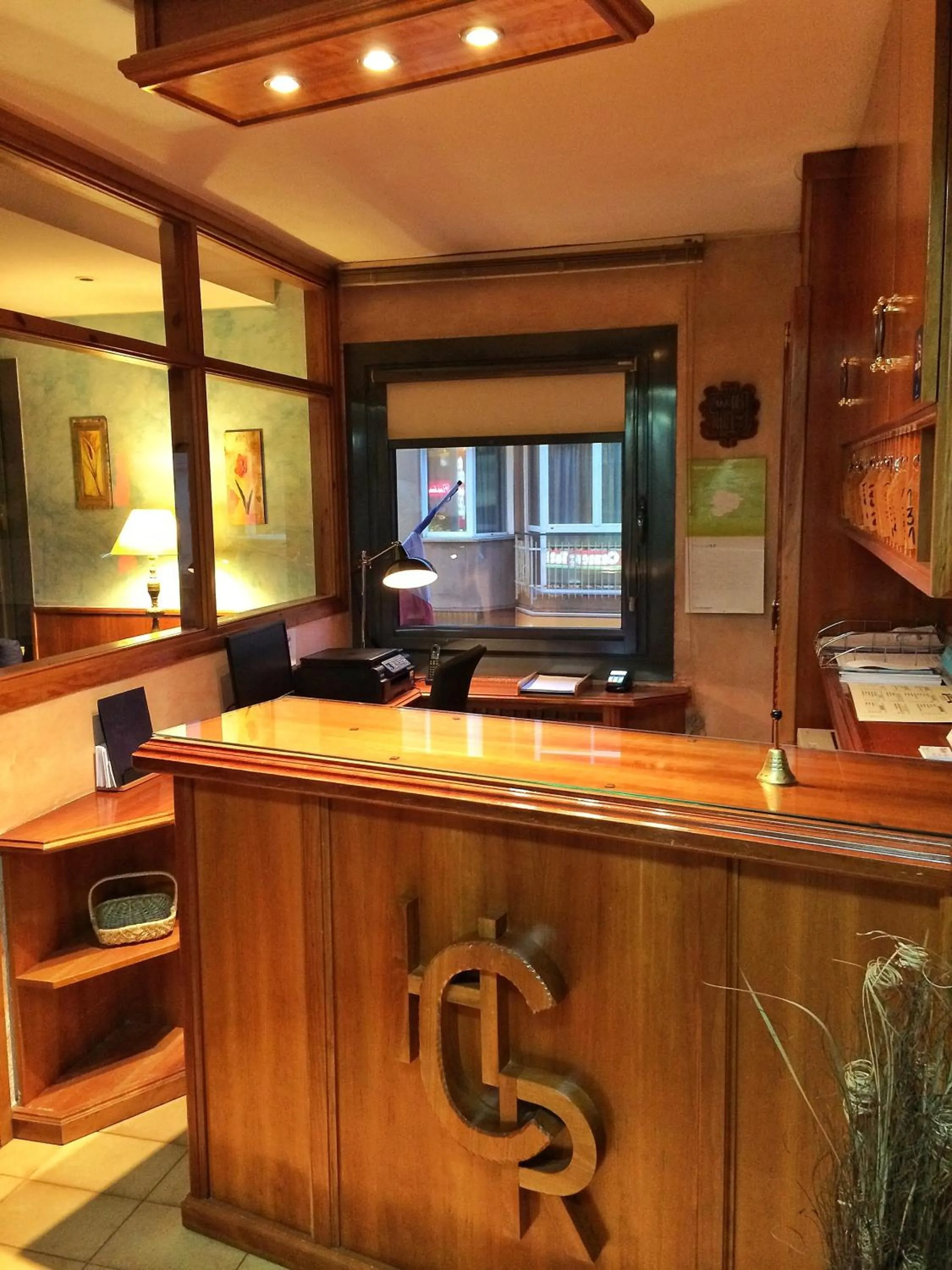 Lobby or reception in Hotel Casado