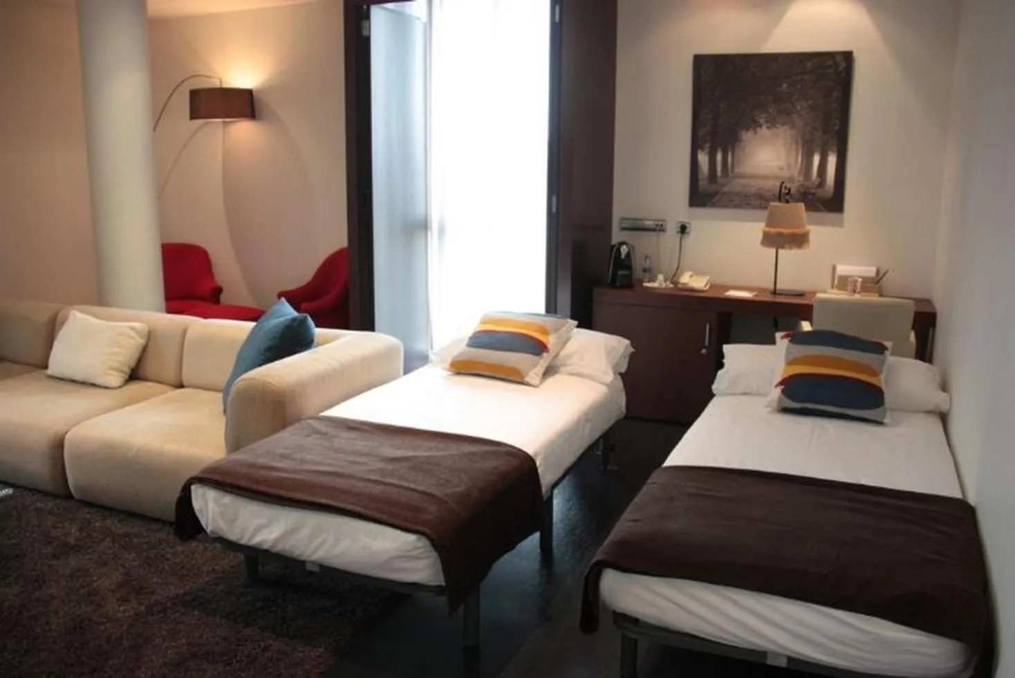 Photo of the whole room, Bed in Hotel Diagonal Plaza