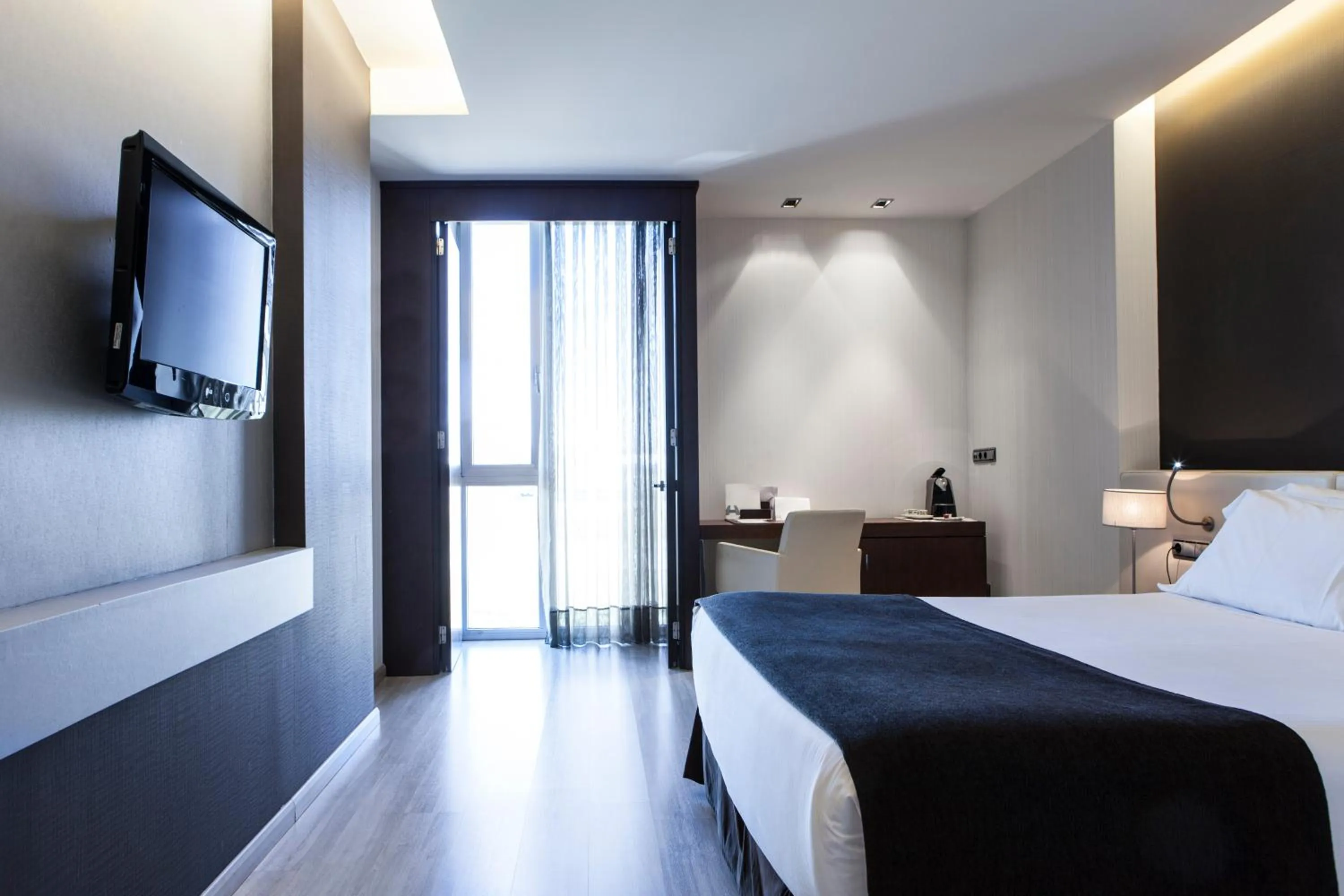 Bed in Hotel Diagonal Plaza