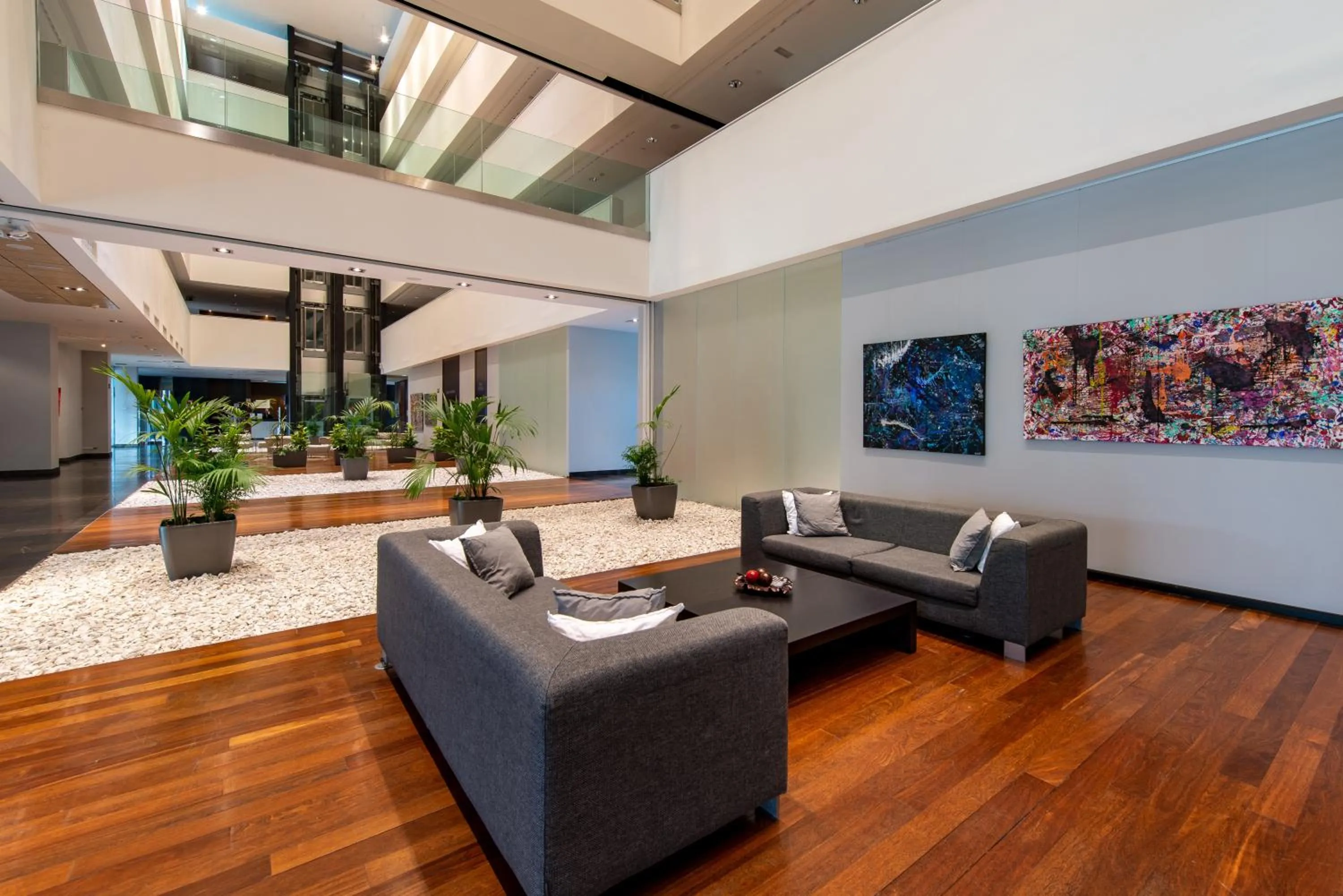 Living room in Hotel Diagonal Plaza