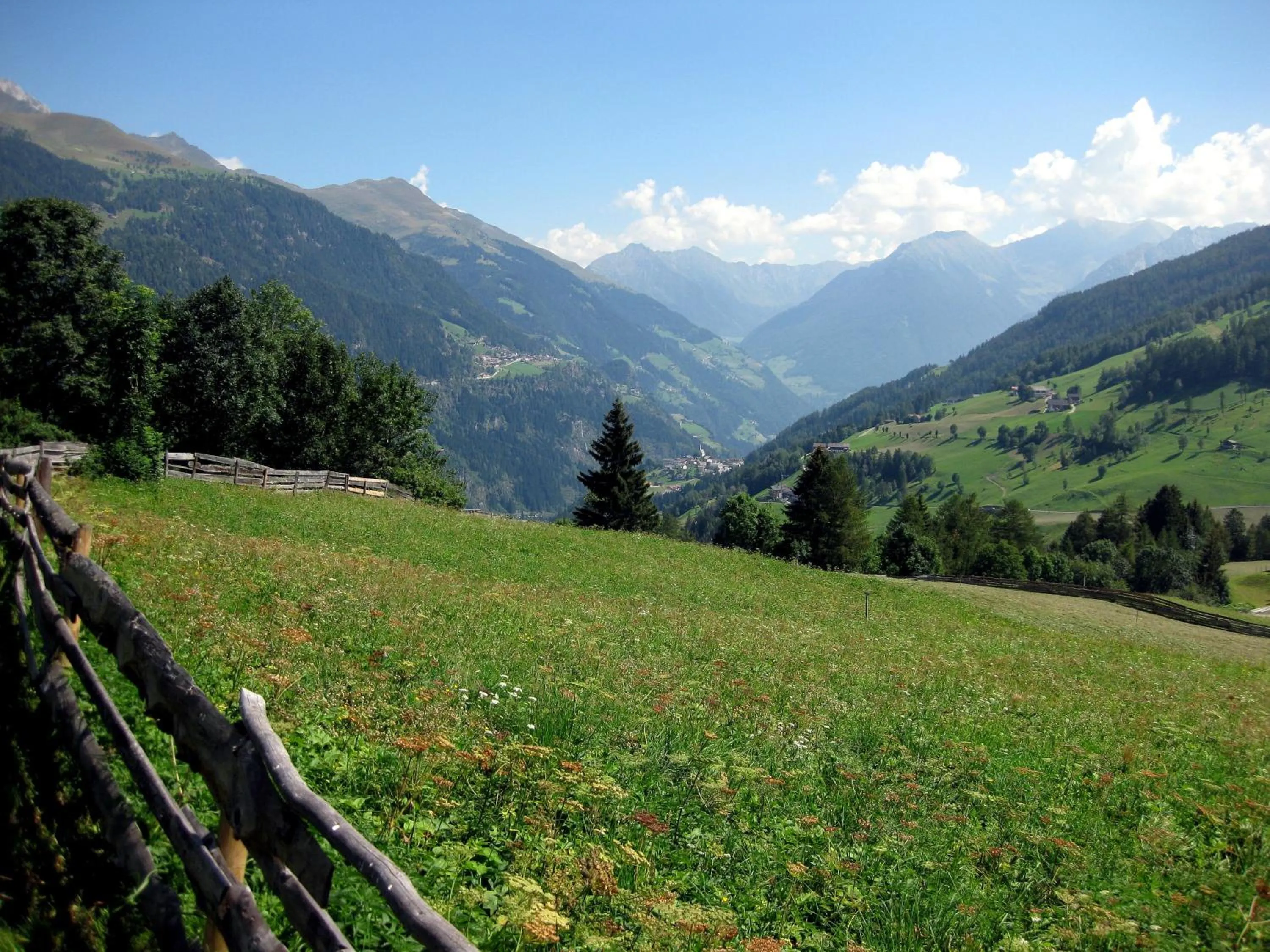 Natural landscape in Aurina Lodges