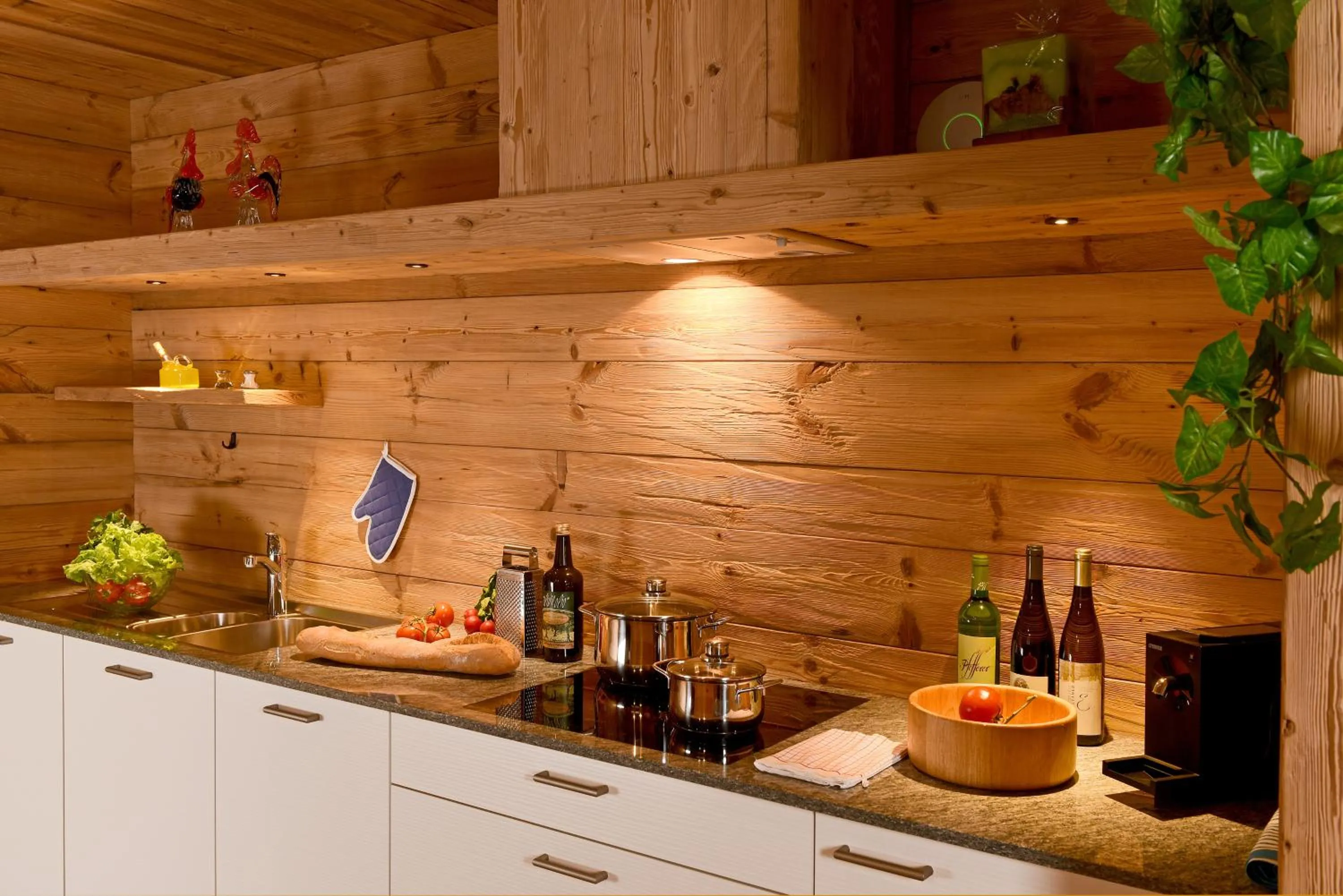 Dining area in Aurina Lodges