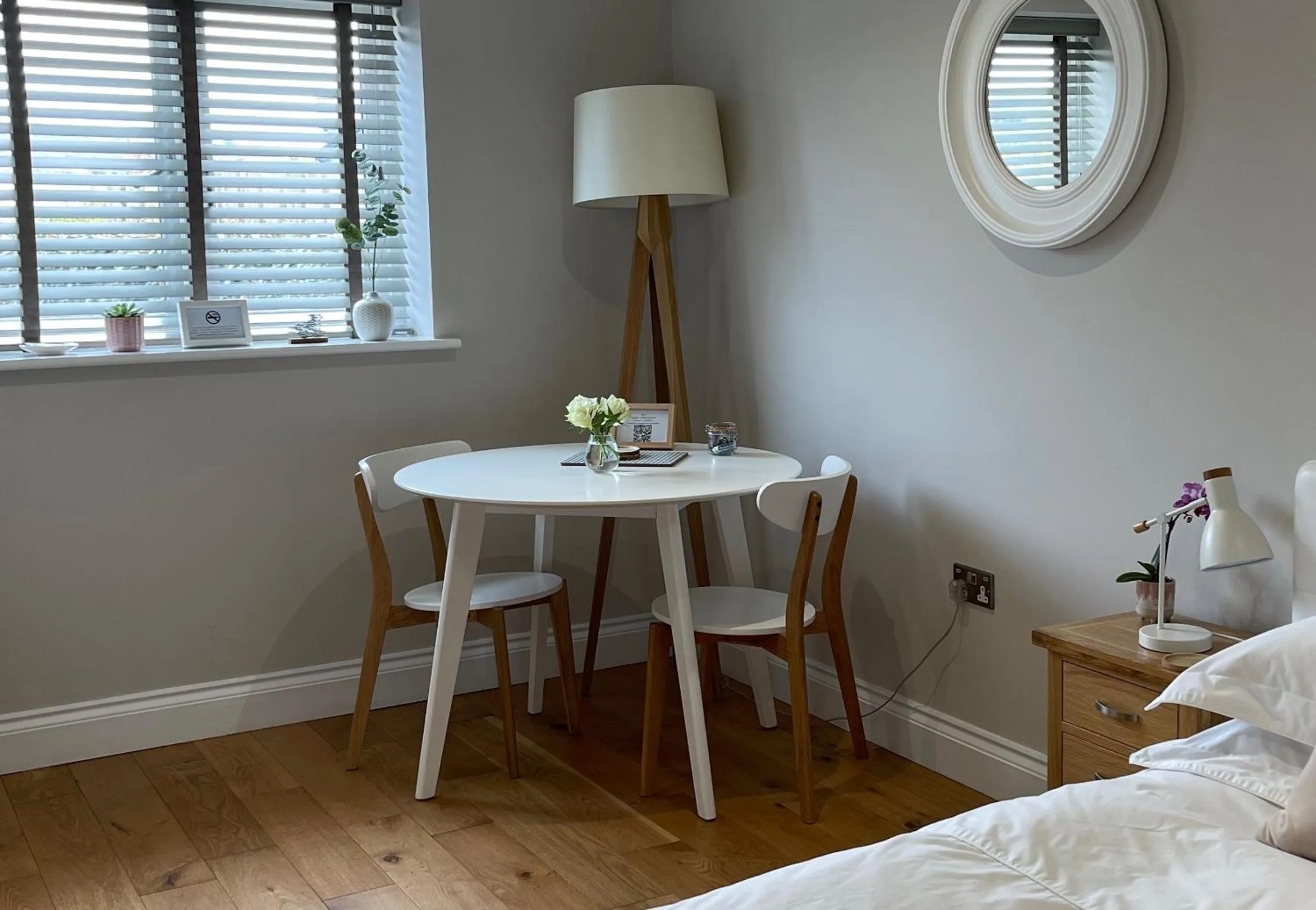 Seating area in No 12 Furze Croft