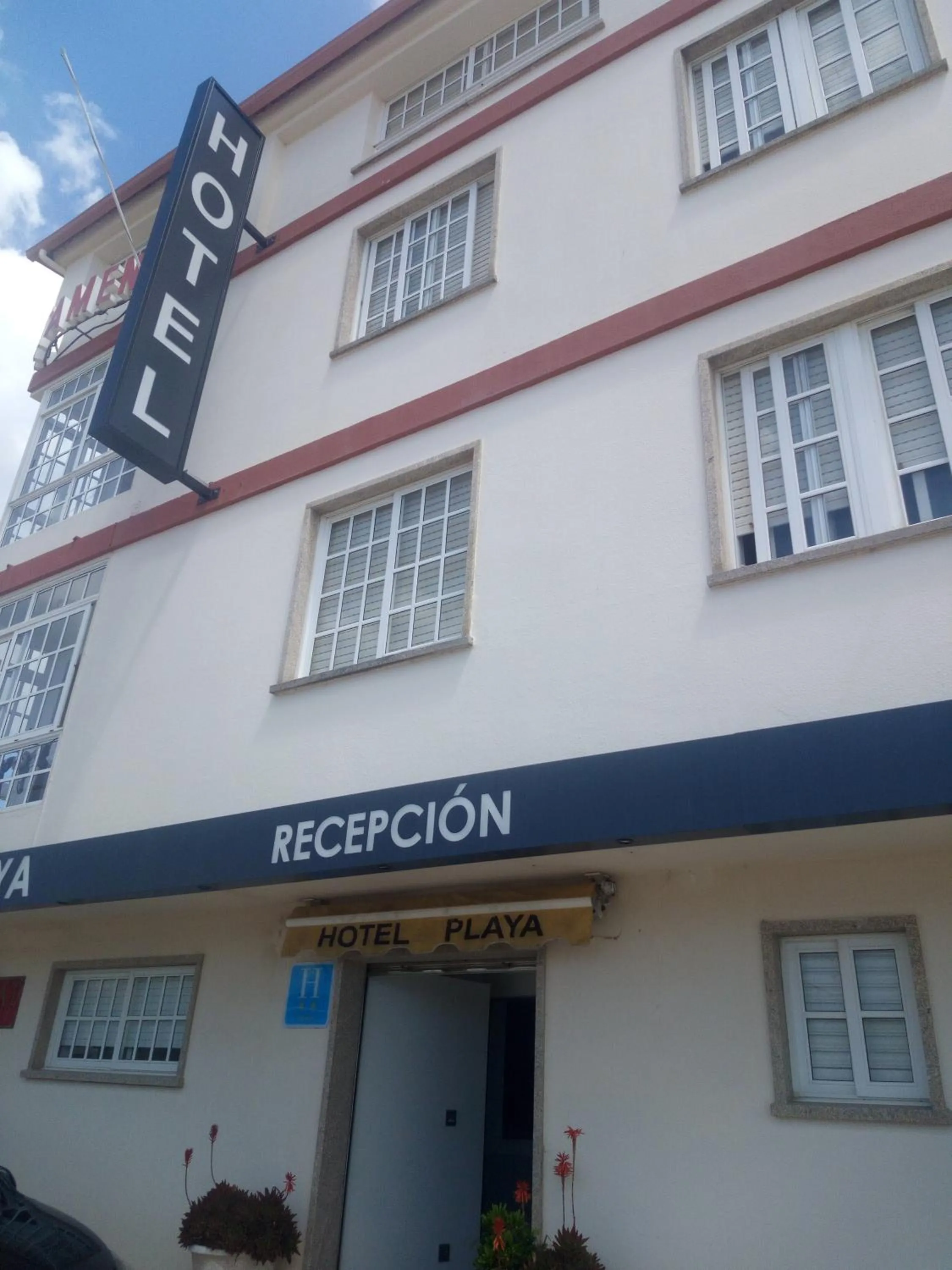Facade/entrance in Hotel Playa