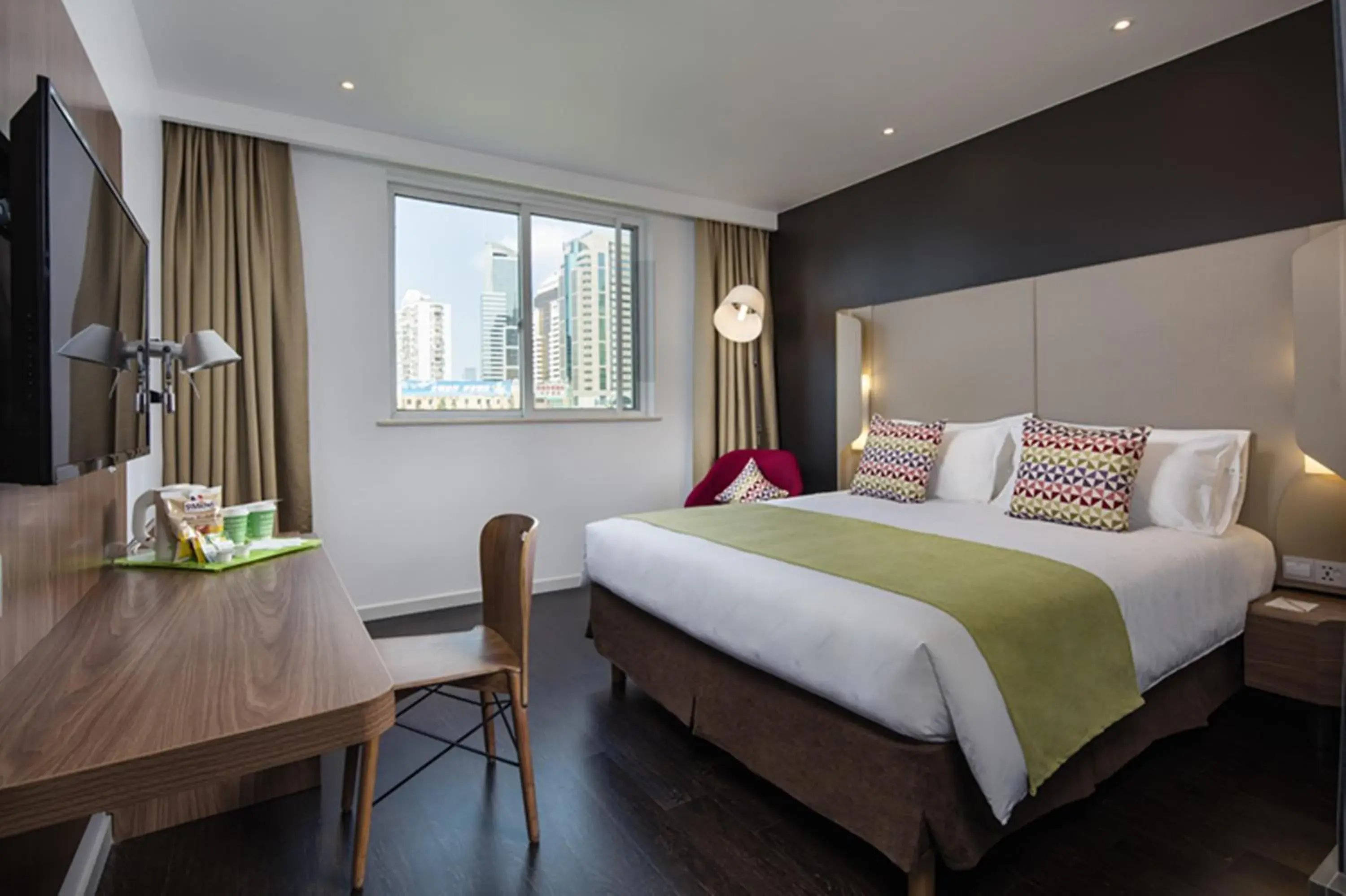 Bed in Campanile Shanghai Bund Hotel Bed in Campanile Shanghai Bund Hotel