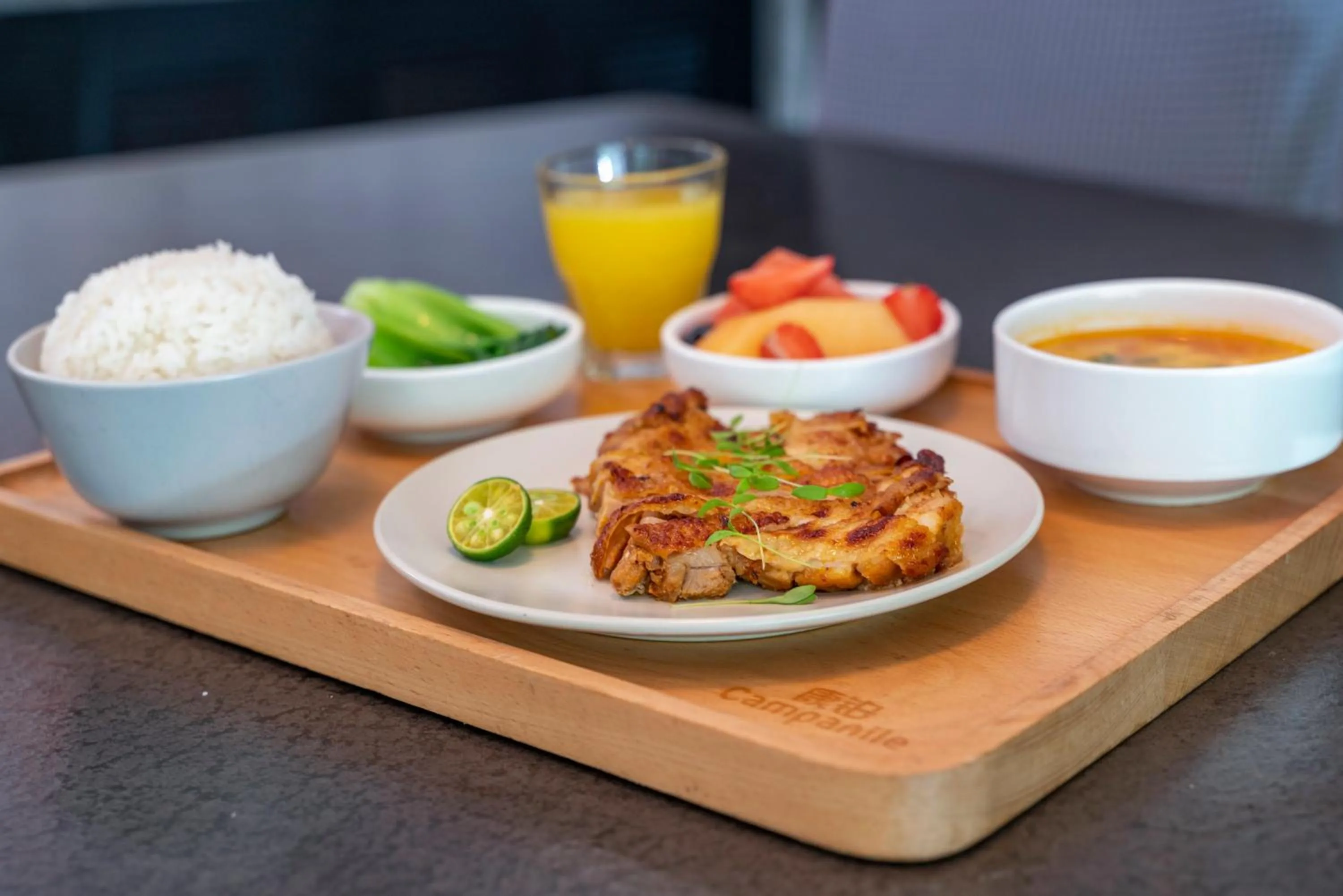 Food in Campanile Shanghai Bund Hotel