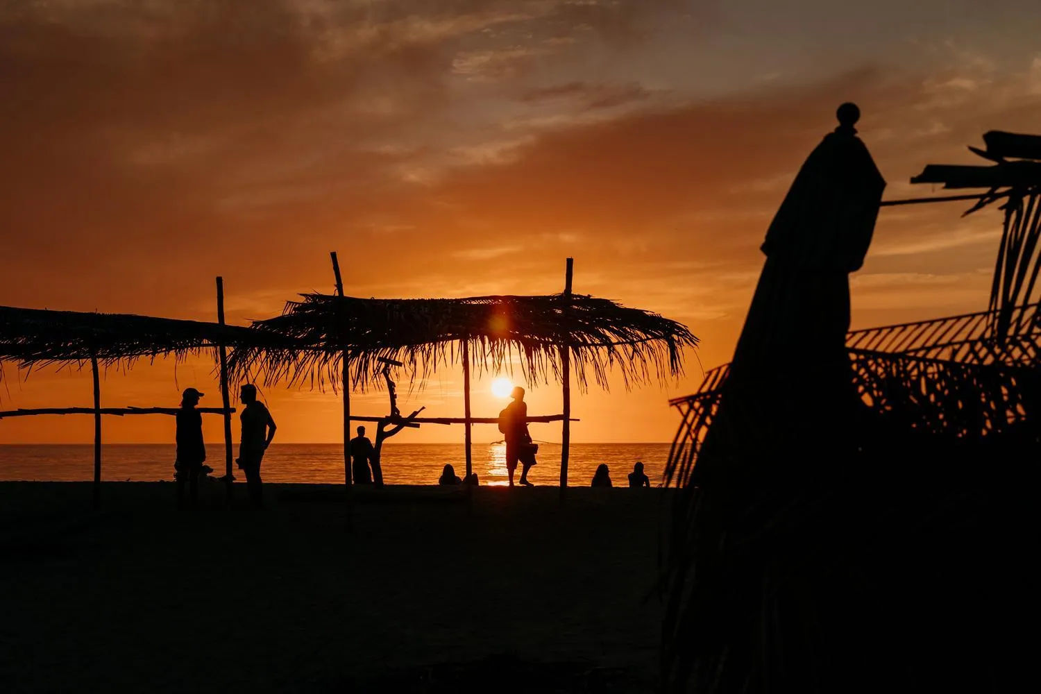 Beach in Maraica San Pancho Rooms