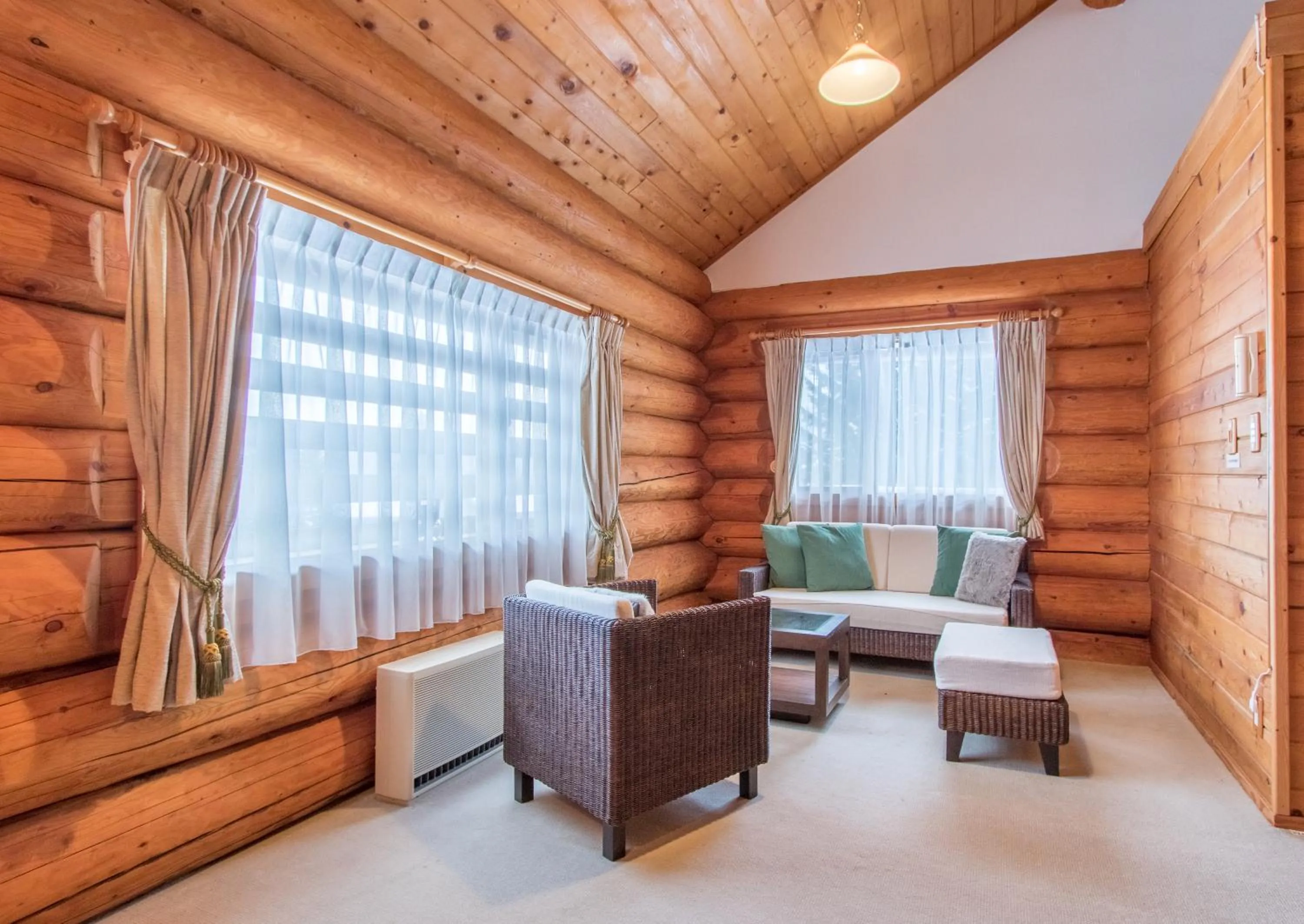 Living room in Villa Rusutsu