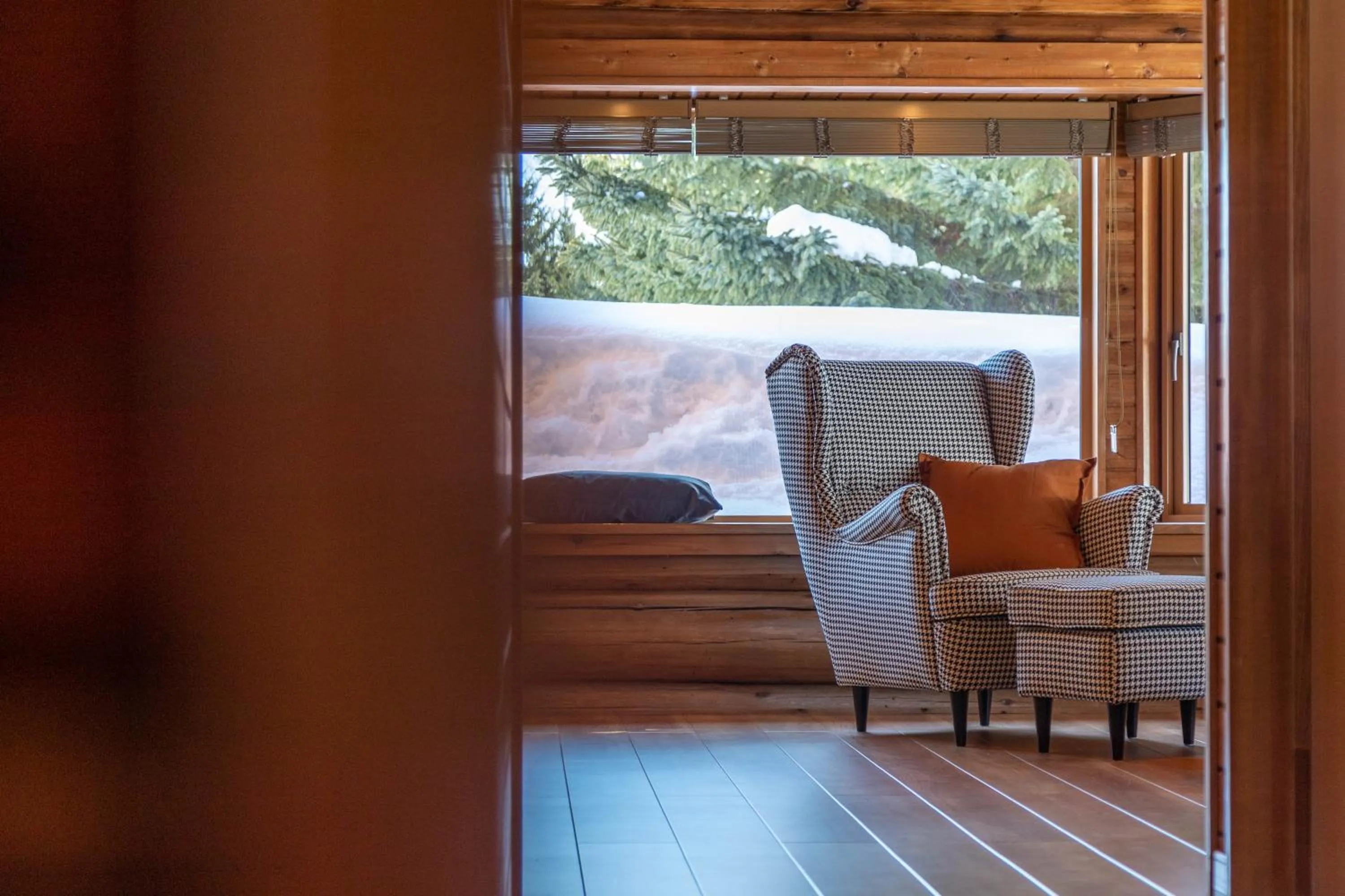 Living room in Villa Rusutsu