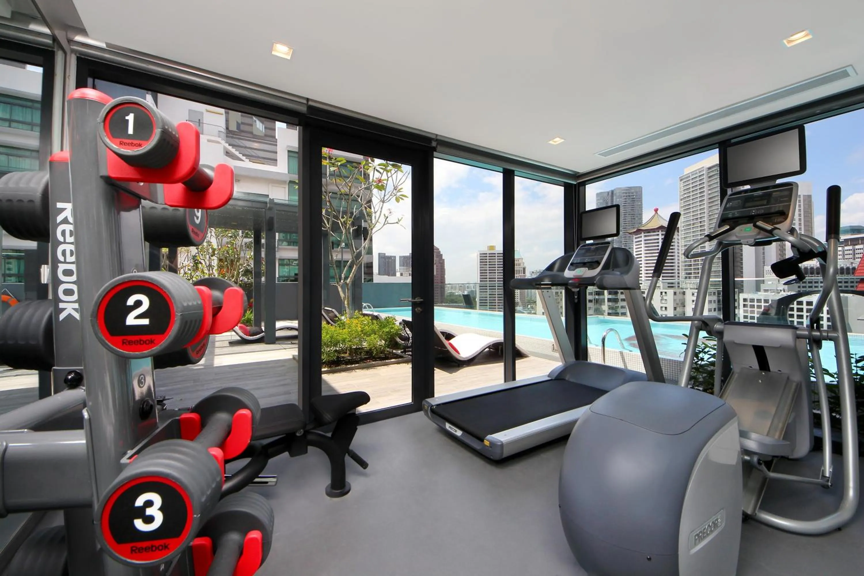 Fitness centre/facilities in Oakwood Studios Singapore