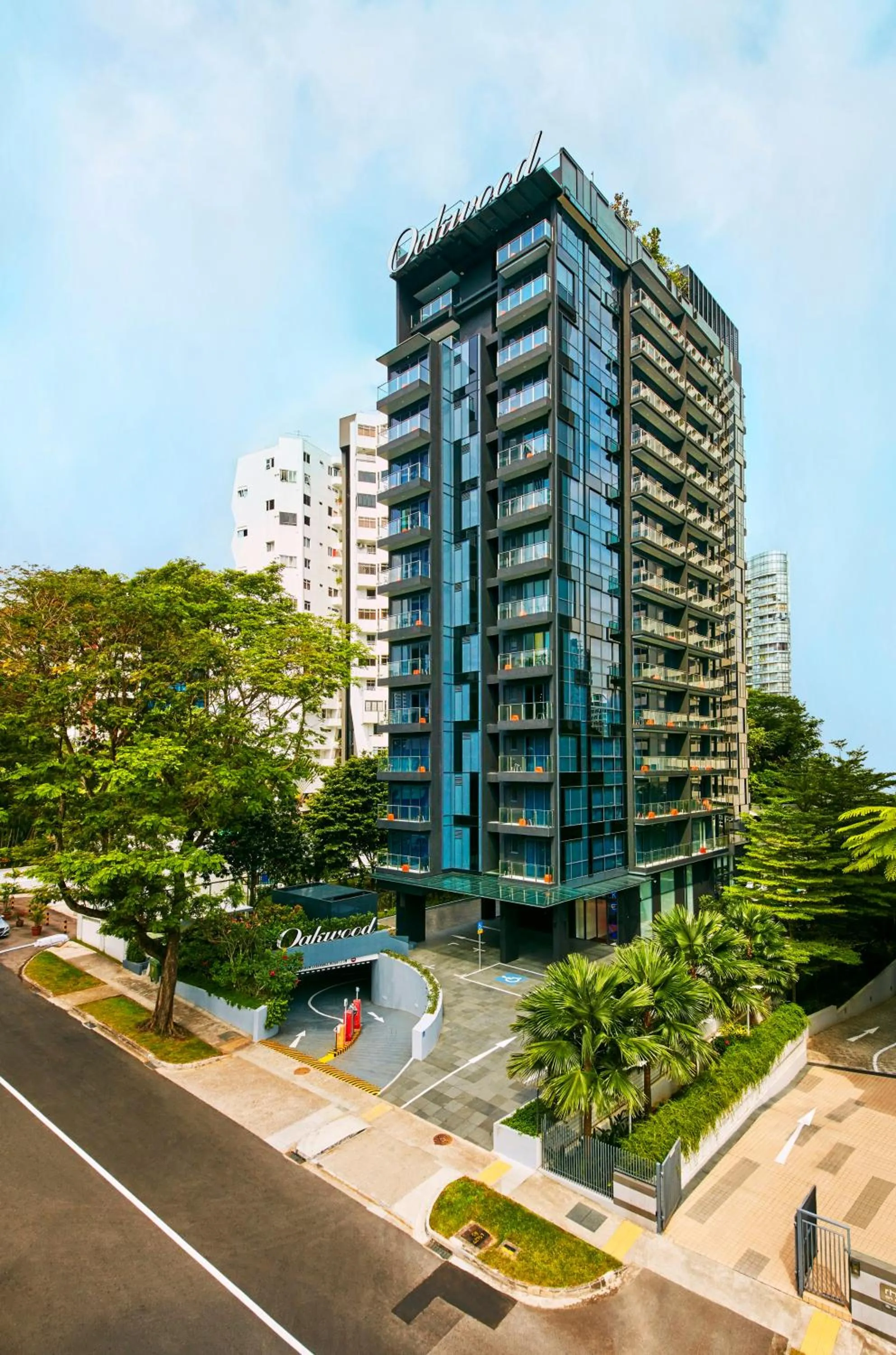 Property building in Oakwood Studios Singapore
