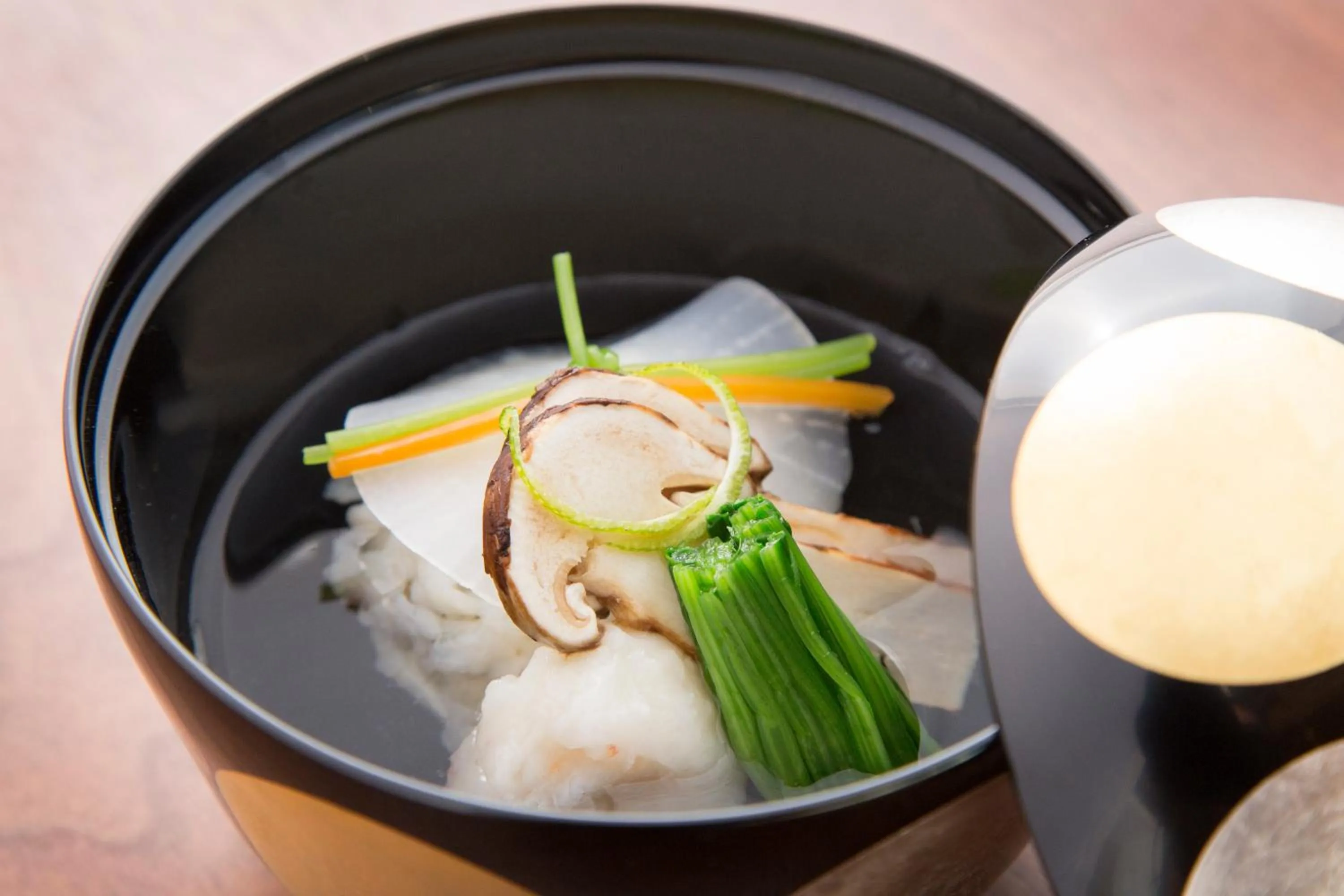 Food close-up in Gekkoju Kurokawa