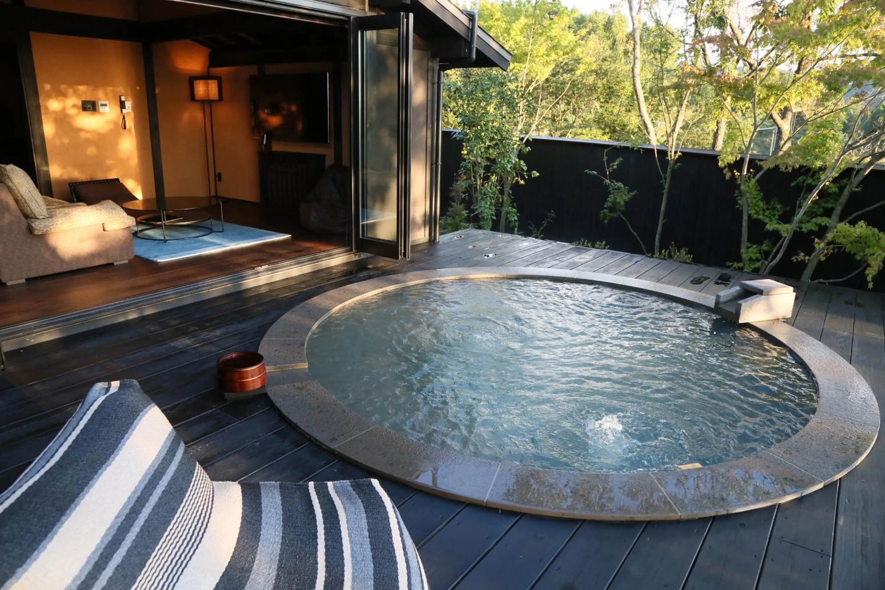 Hot Spring Bath in Gekkoju Kurokawa