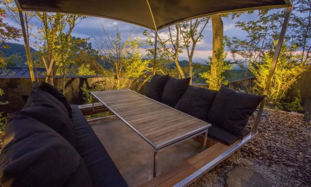 Garden in Gekkoju Kurokawa