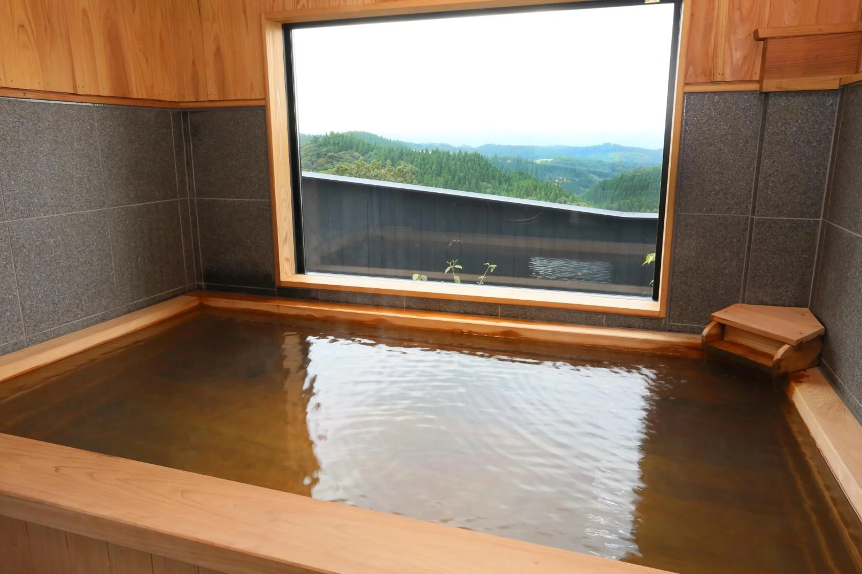 Hot Spring Bath in Gekkoju Kurokawa