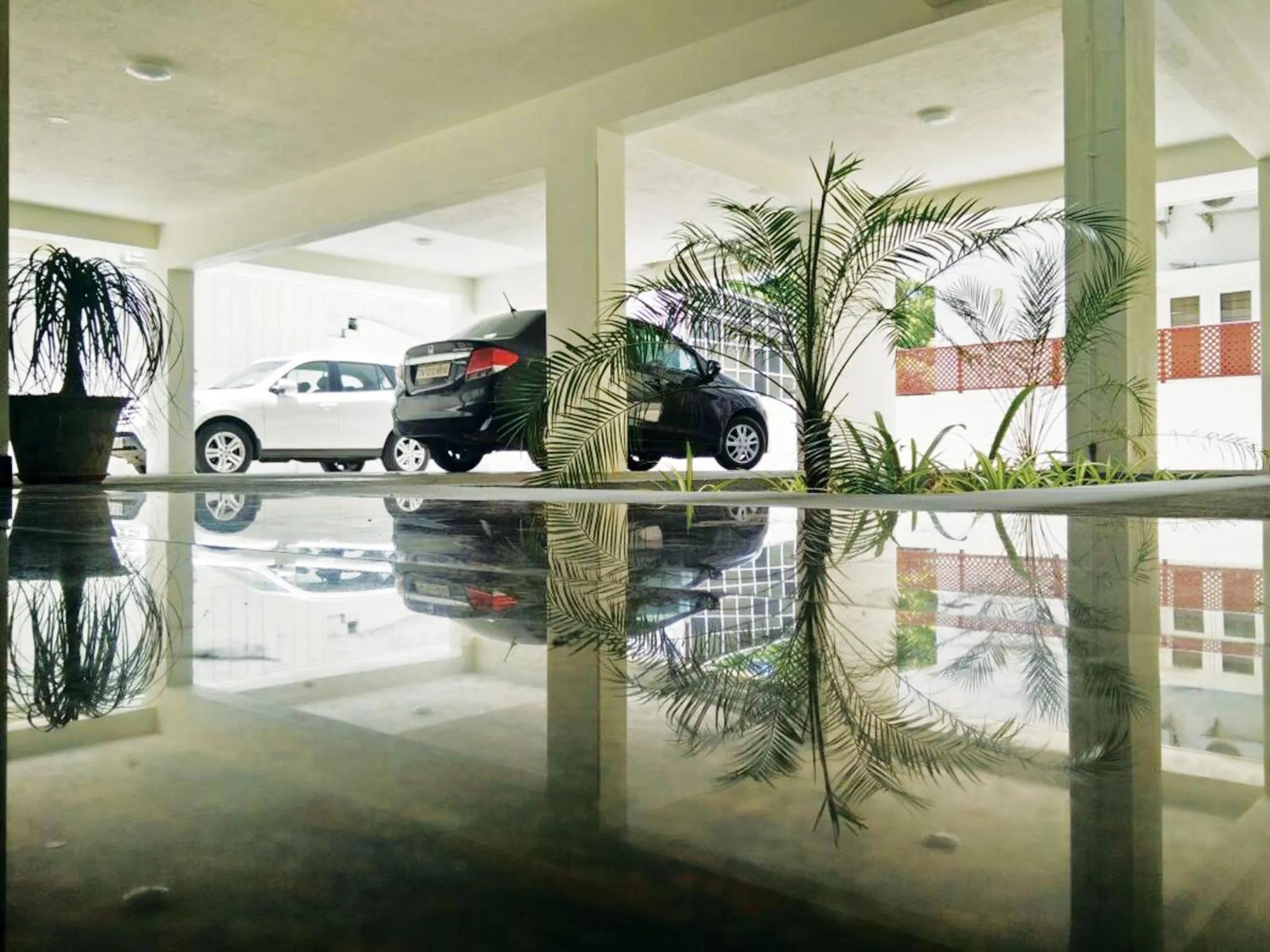 Decorative detail in Kolam Serviced Apartments - Adyar.