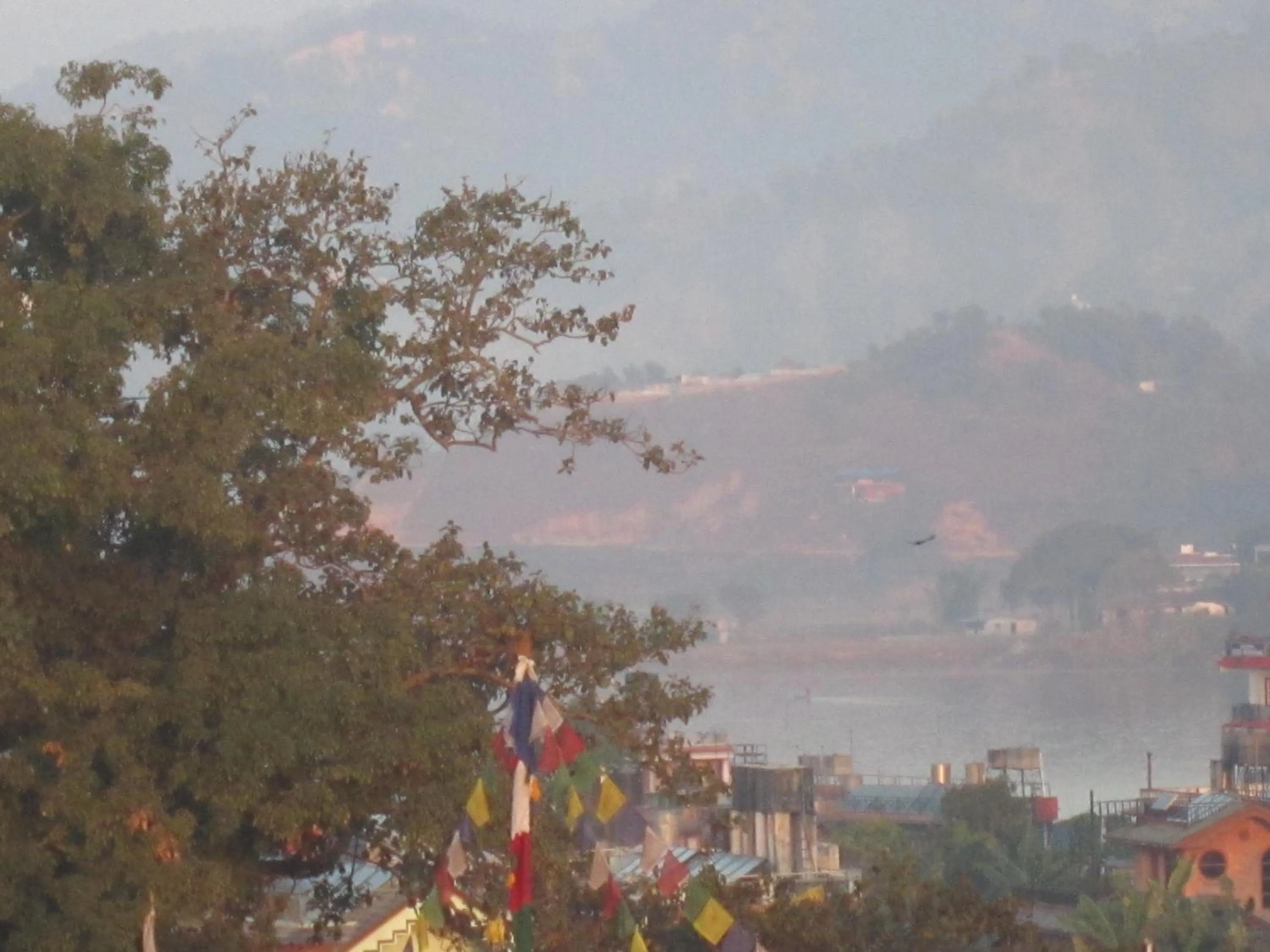 Lake view in Hotel Sunflower