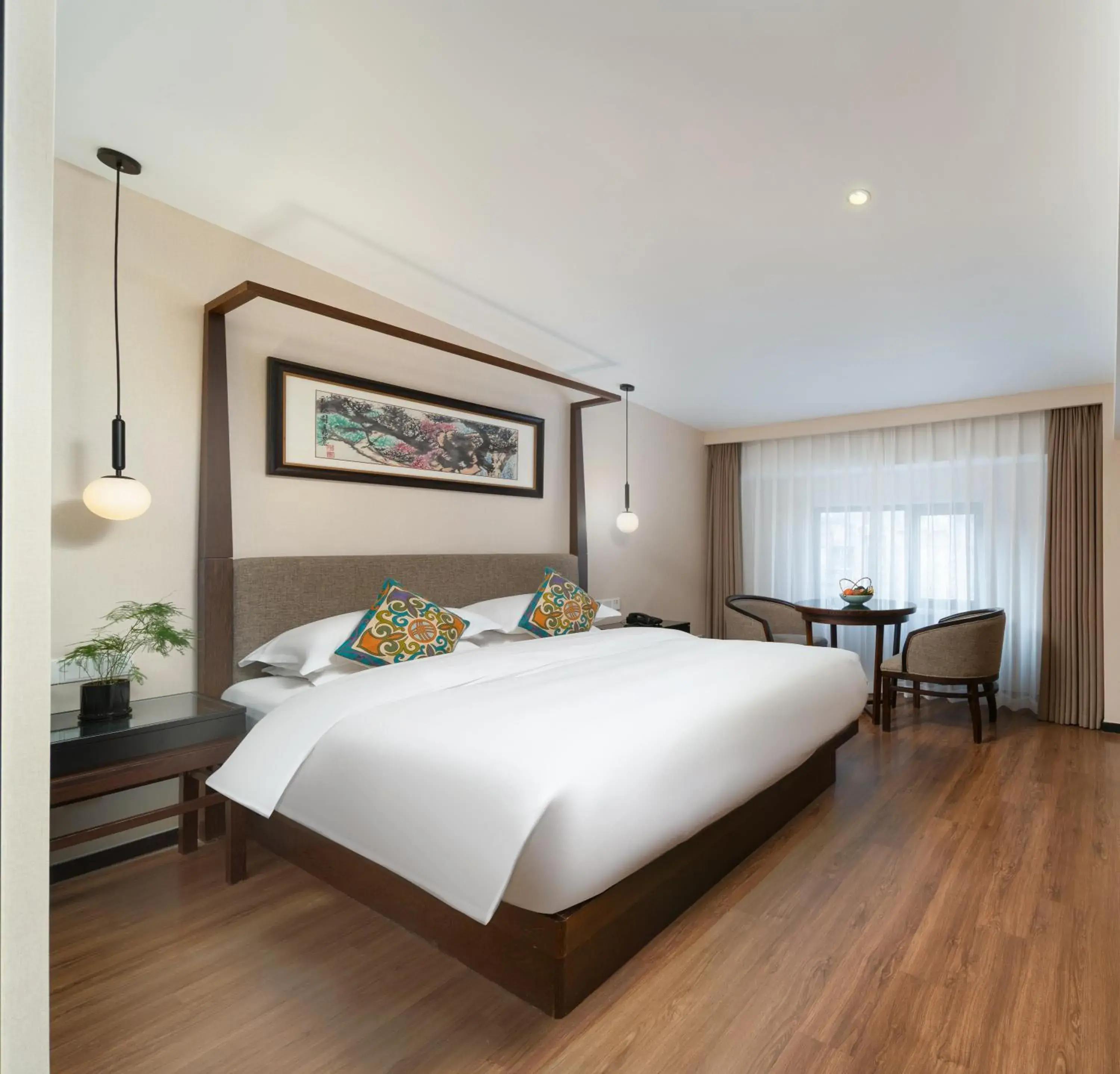 Bedroom, Bed in SSAW Boutique Shanghai South Xuhui RiYueGuang Bedroom, Bed in SSAW Boutique Shanghai South Xuhui RiYueGuang