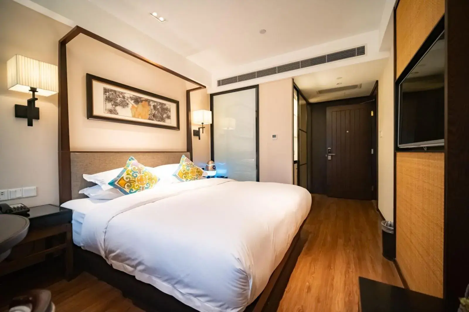 Property building, Bed in SSAW Boutique Shanghai South Xuhui RiYueGuang Property building, Bed in SSAW Boutique Shanghai South Xuhui RiYueGuang