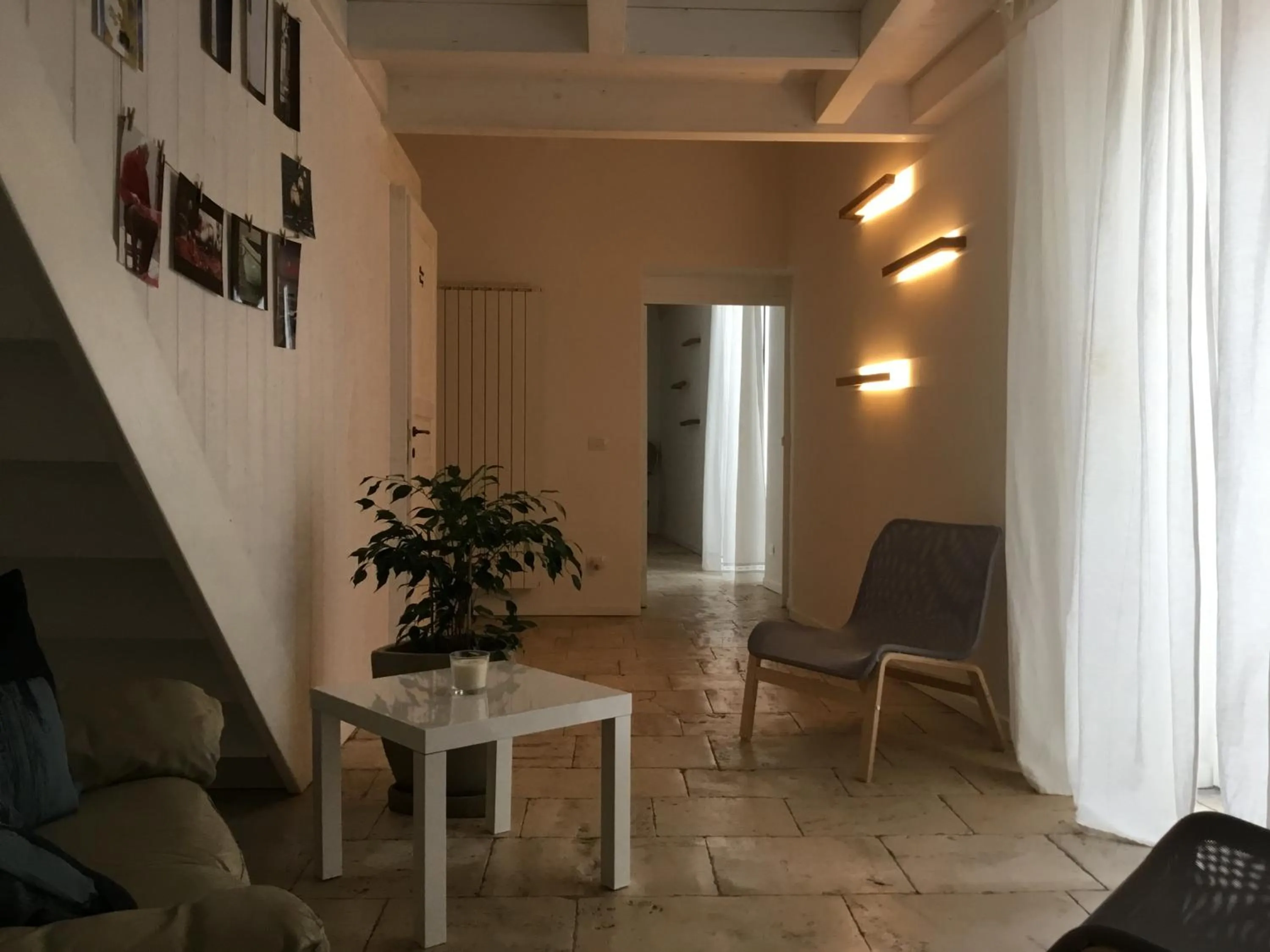 Communal lounge/ TV room in Palazzo Kapece