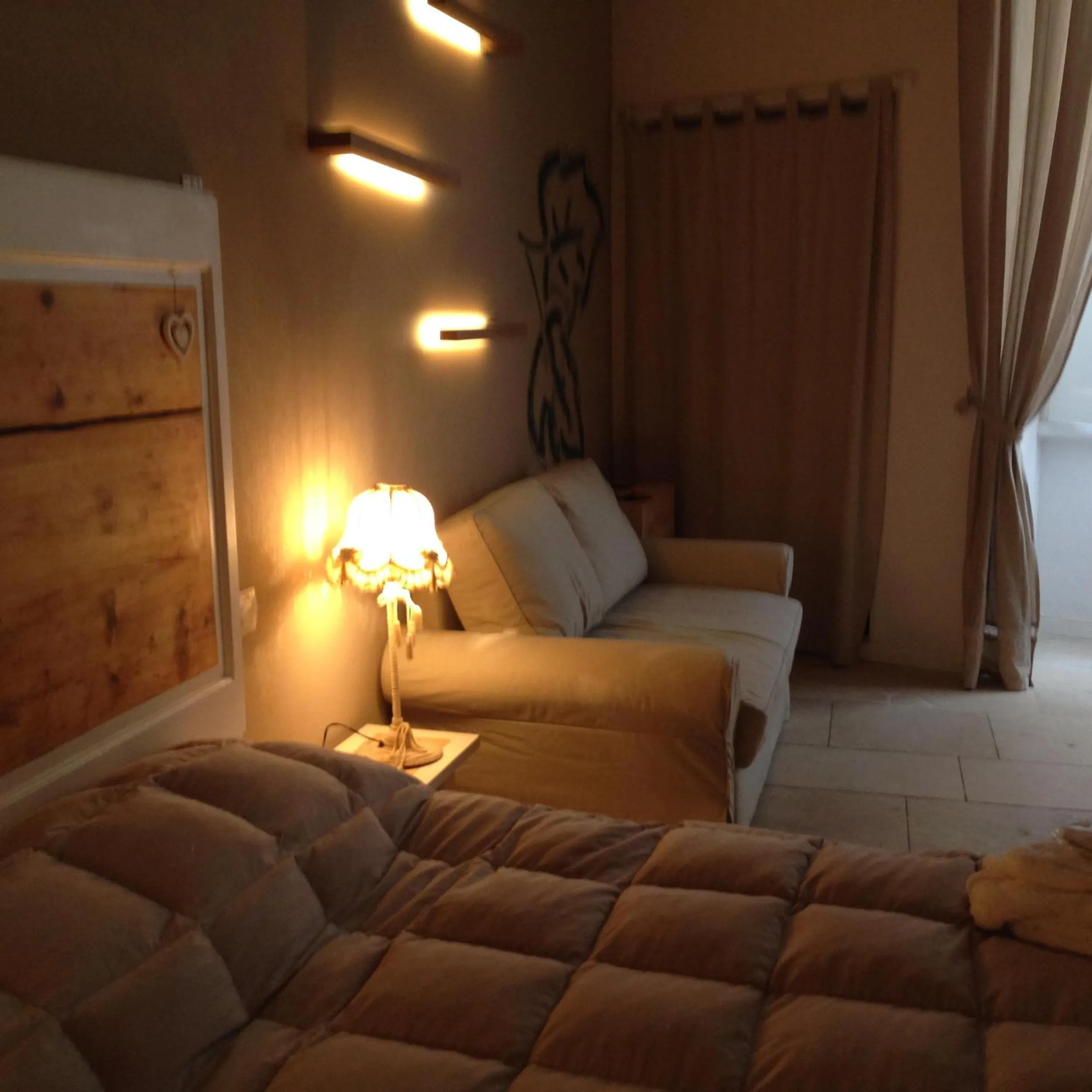 Bedroom, Bed in Palazzo Kapece