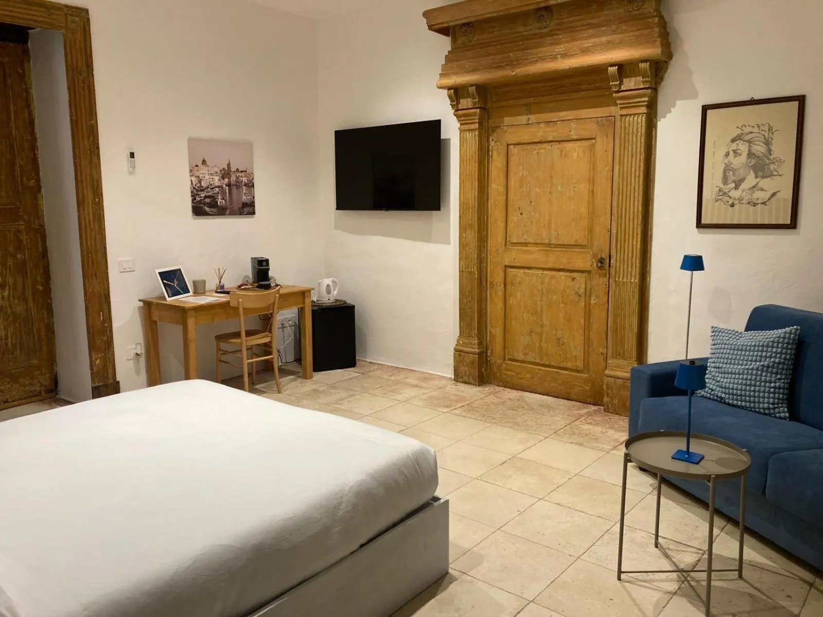 Bed in Palazzo Kapece