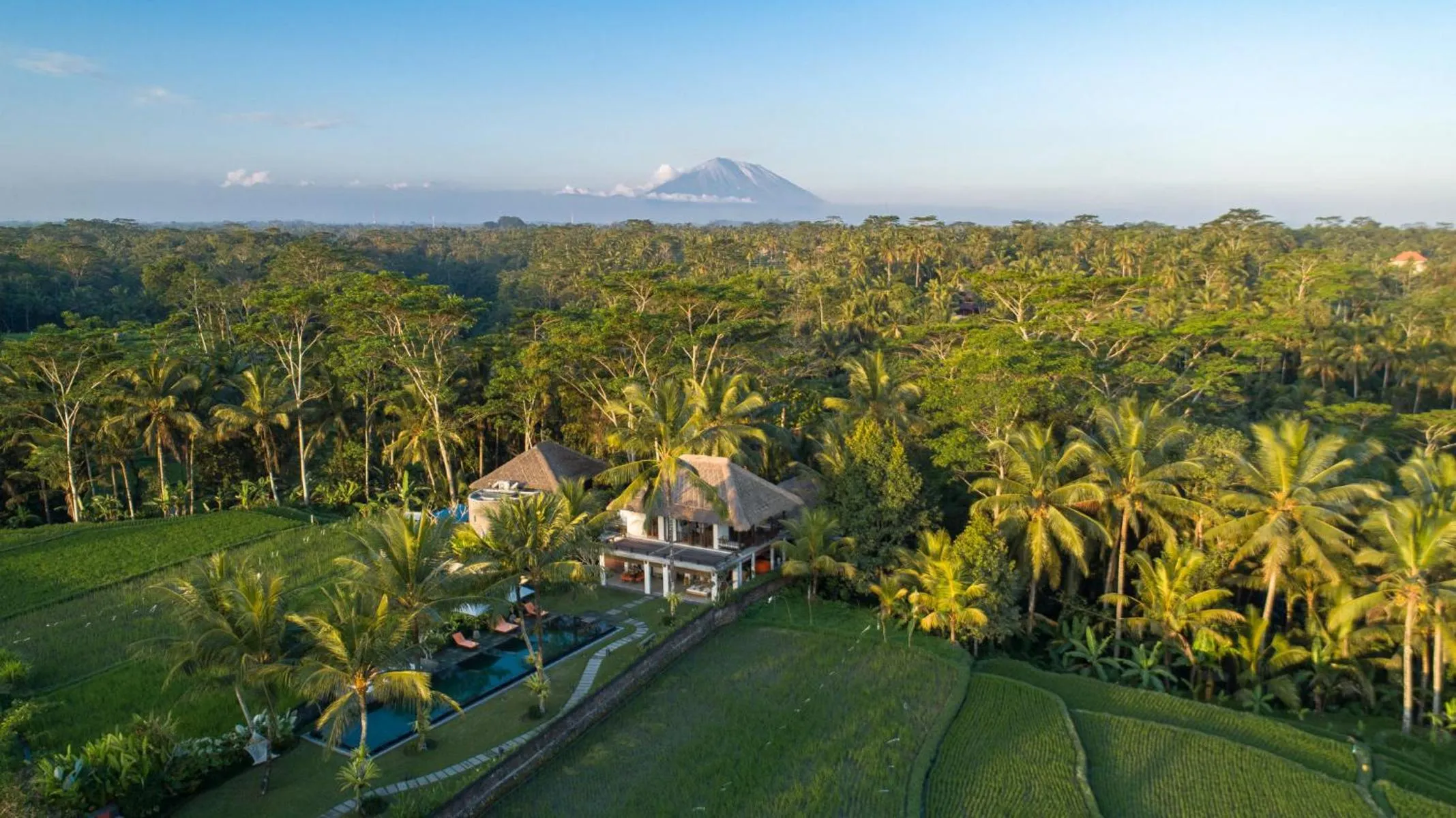 Bird's eye view in Amala Villas Ubud by Nakula