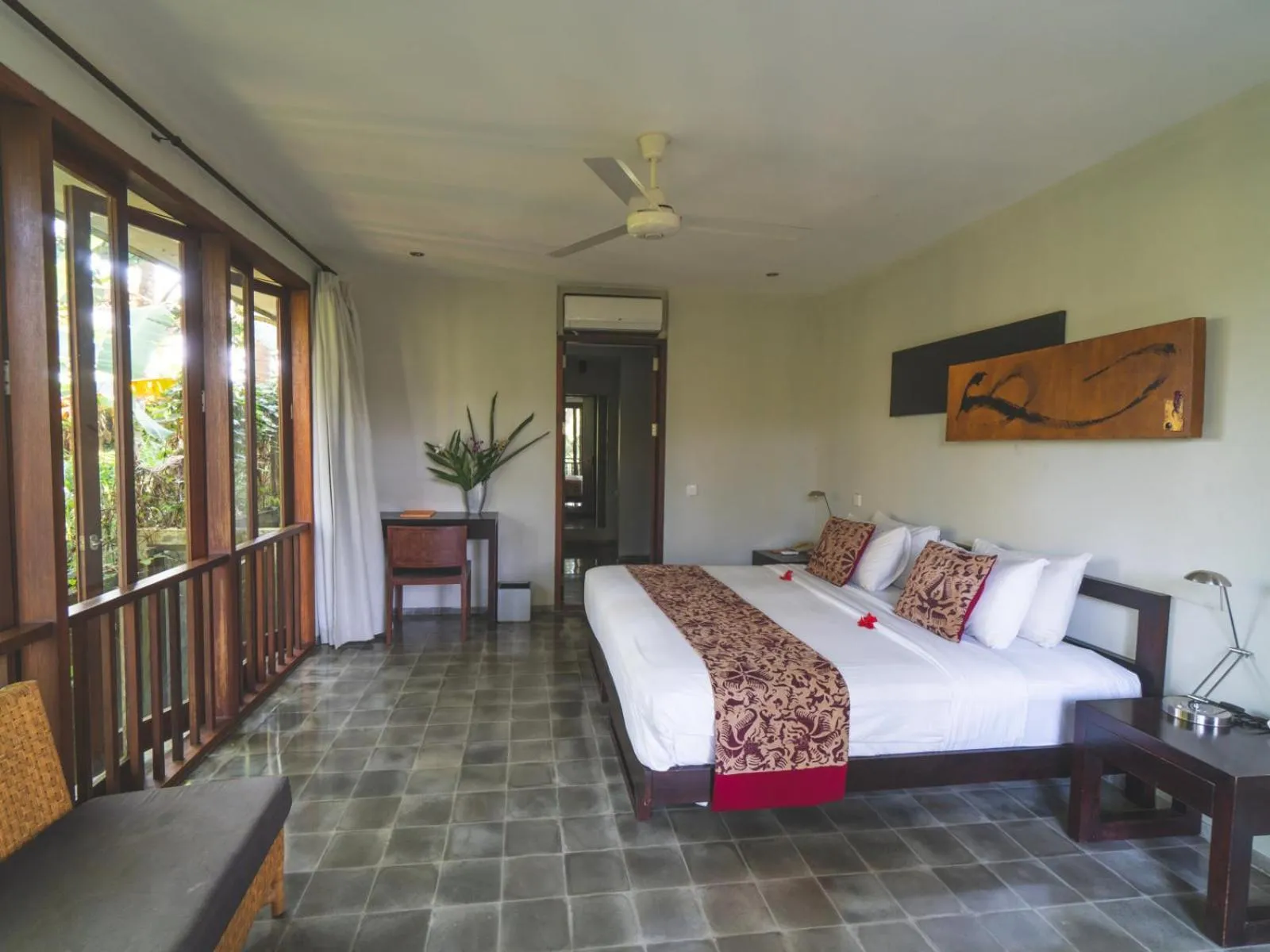 Bed in Amala Villas Ubud by Nakula