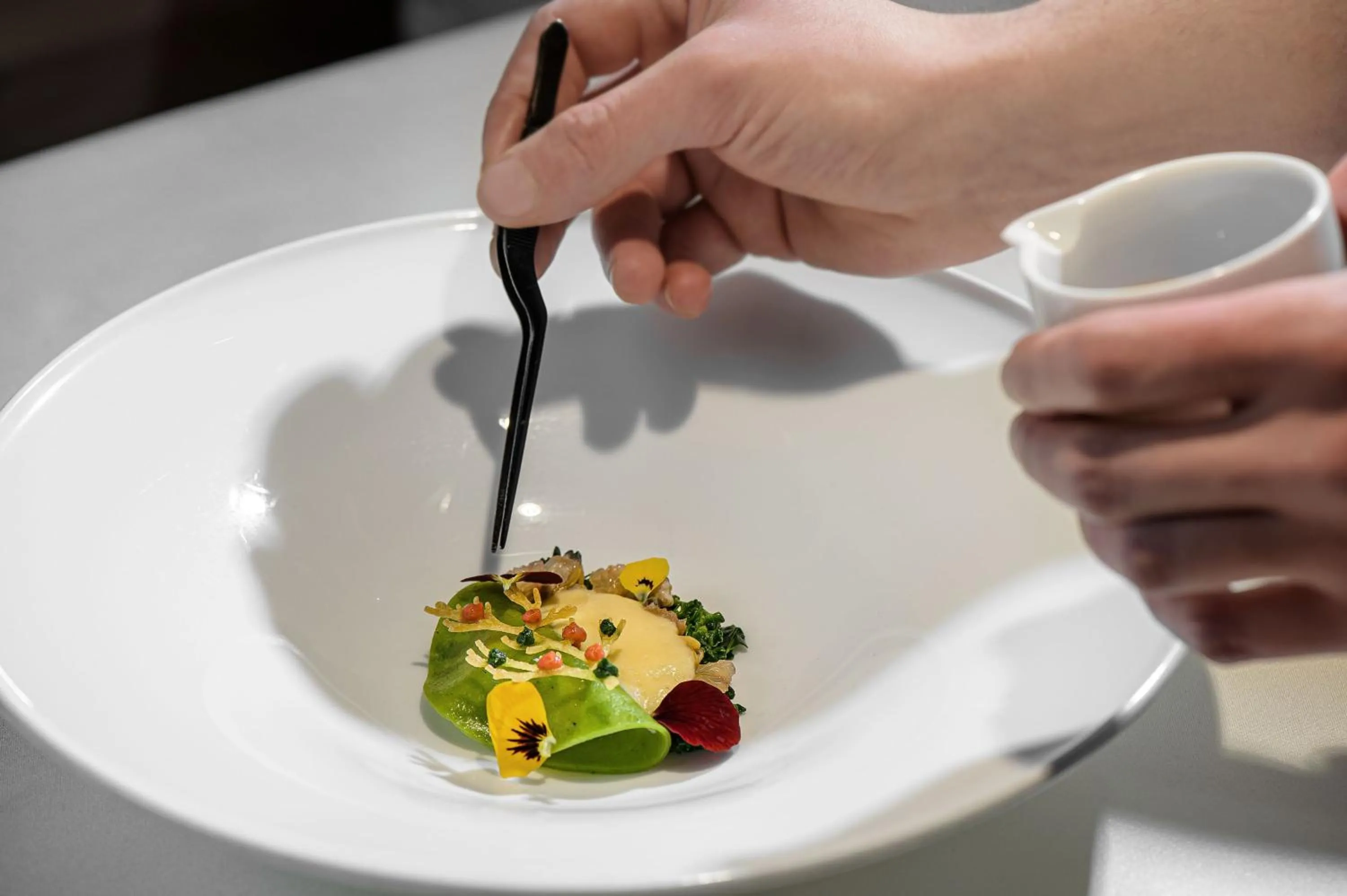 Restaurant/places to eat in Bio Hotel Hermitage