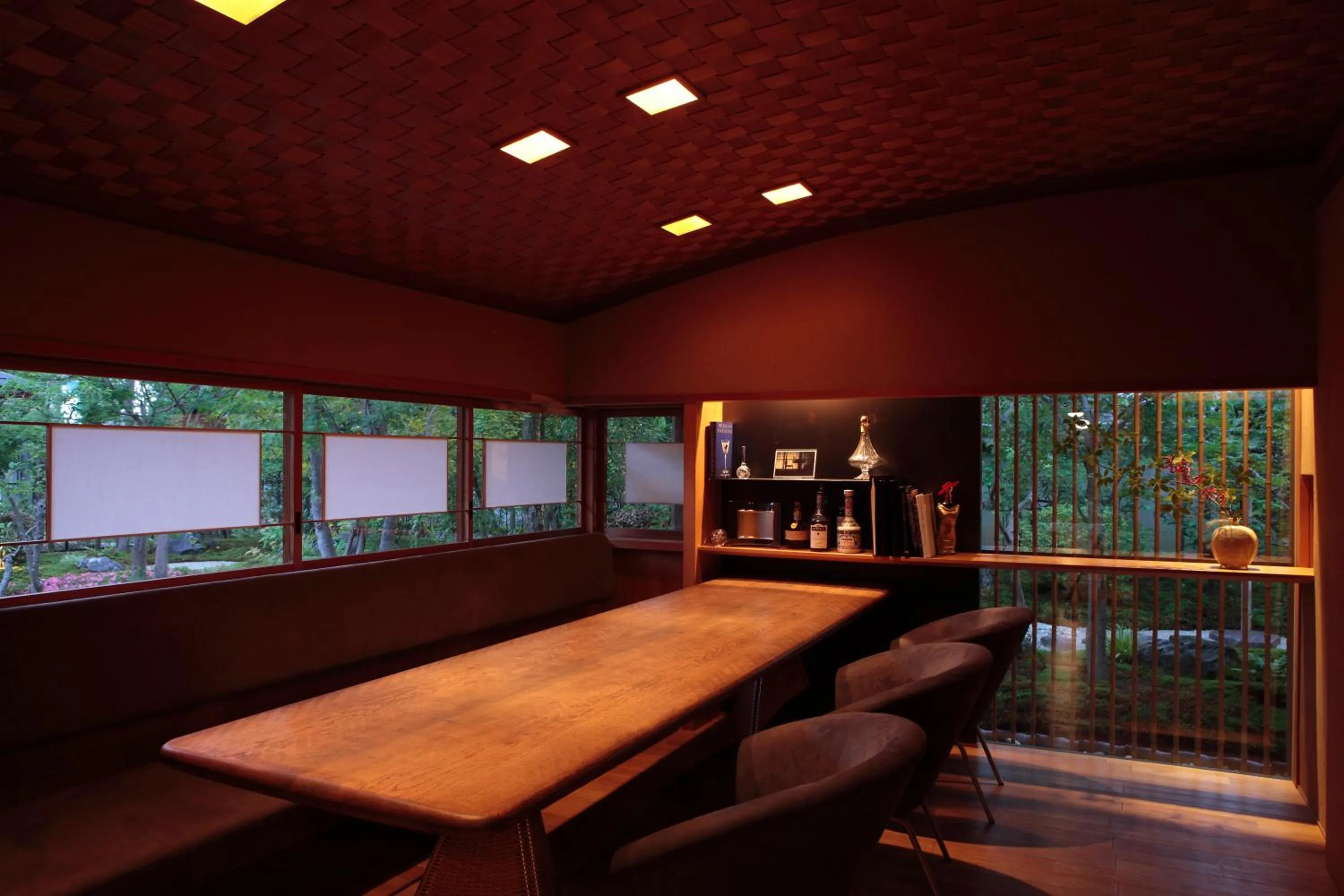 Lounge or bar in Ryokan Genhouin