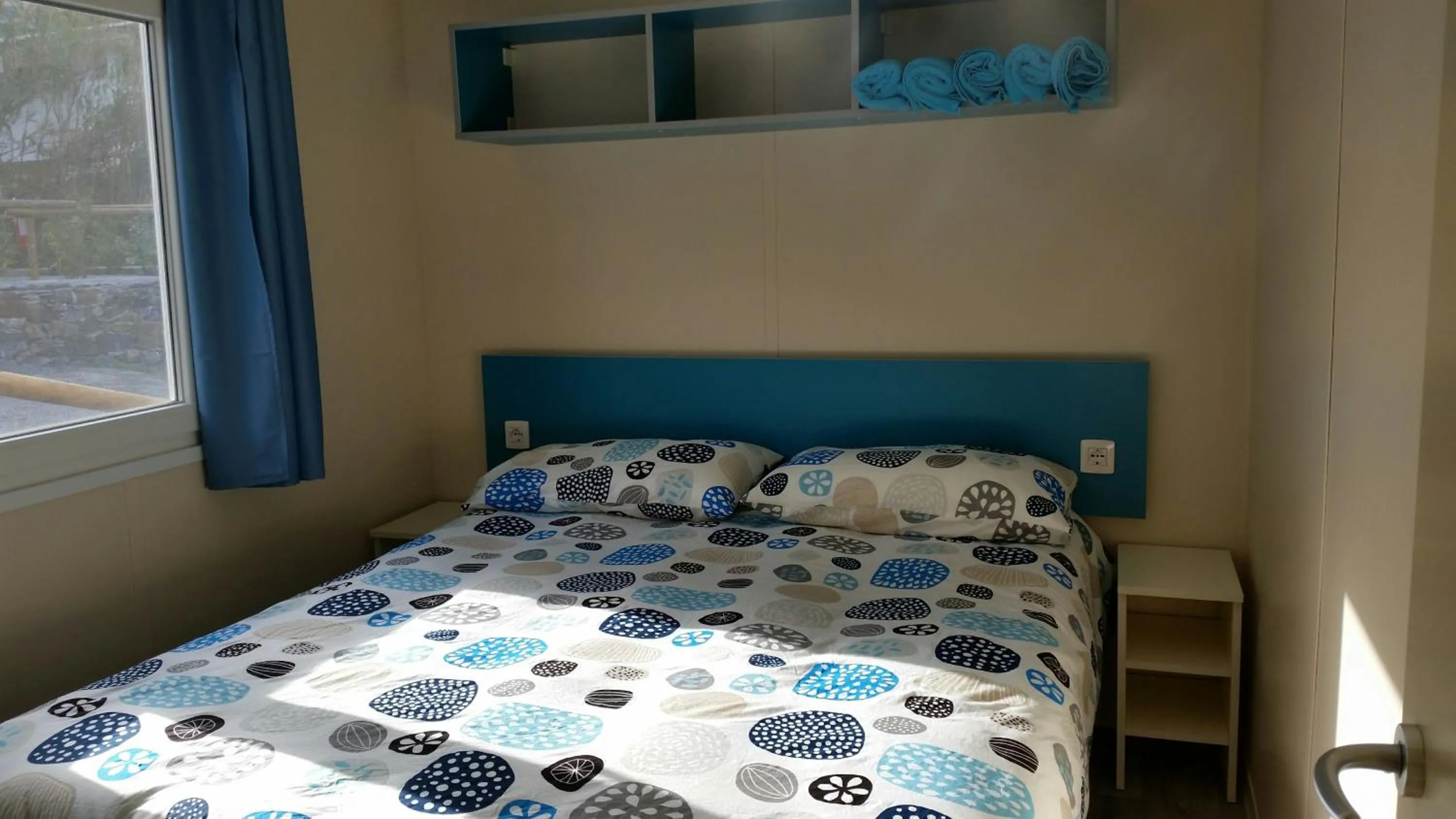 Bed in Camping La Sfinge