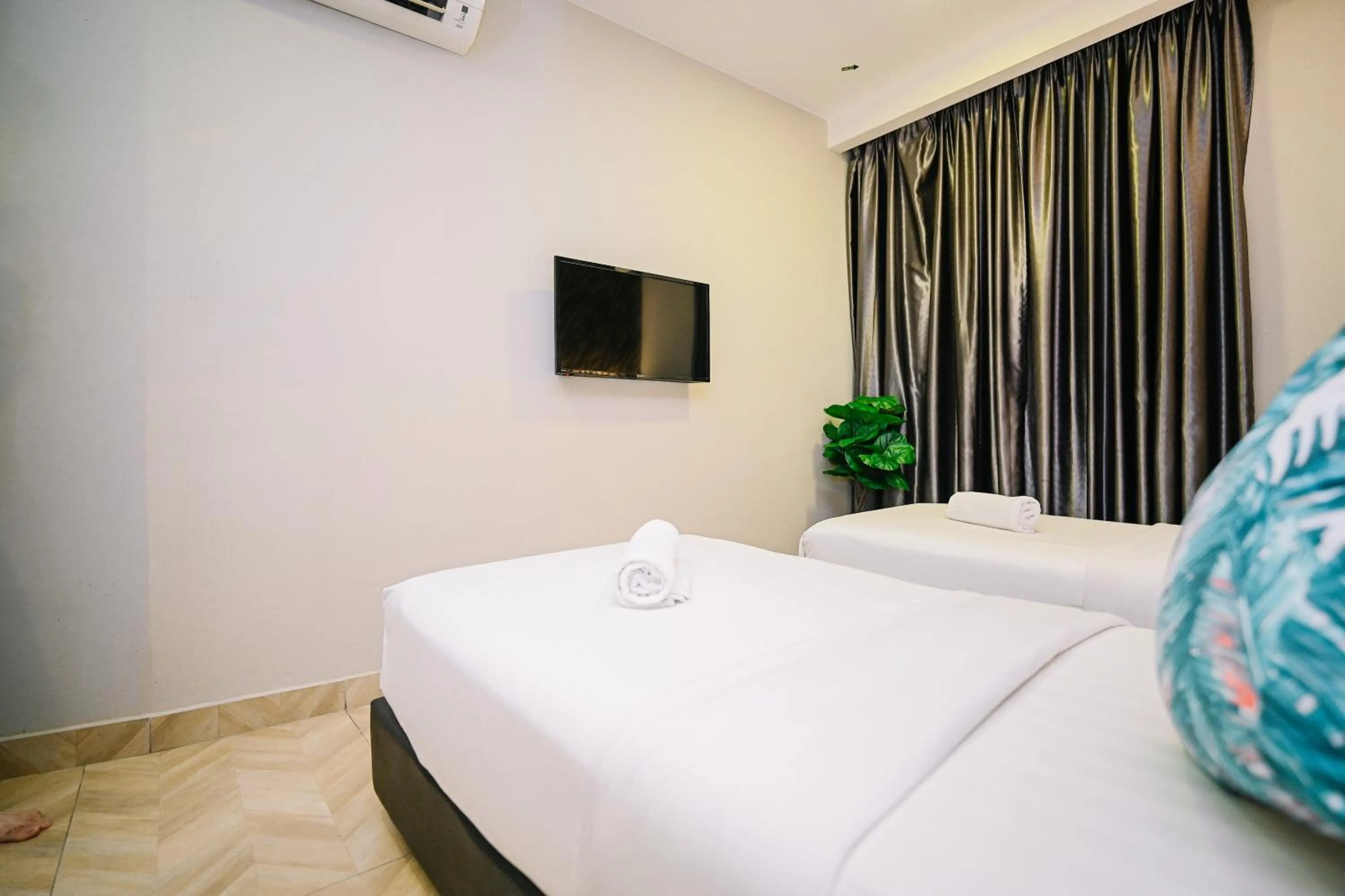 Bed in Kingston Hotel 2 - Setapak