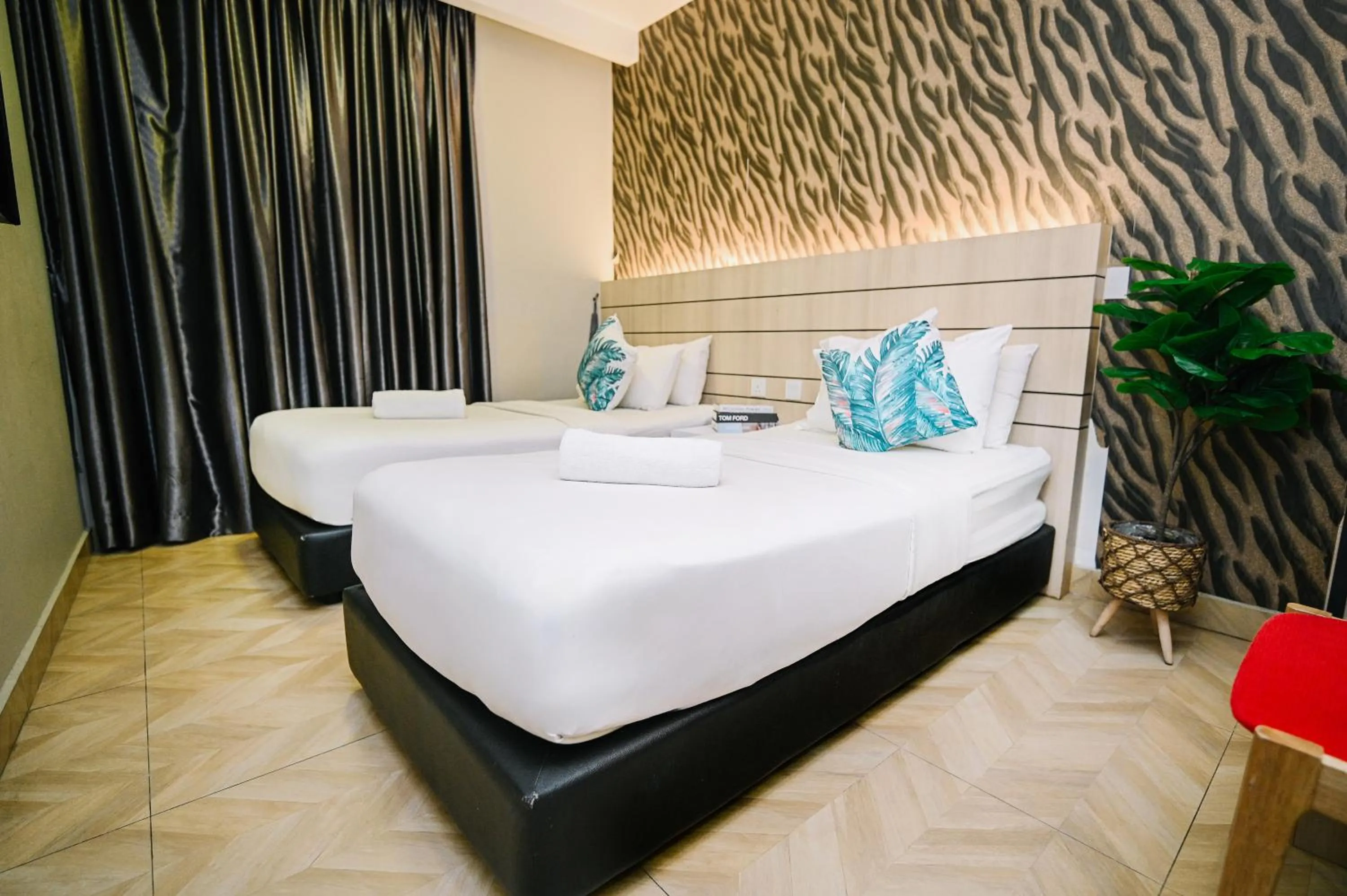 Bed in Kingston Hotel 2 - Setapak