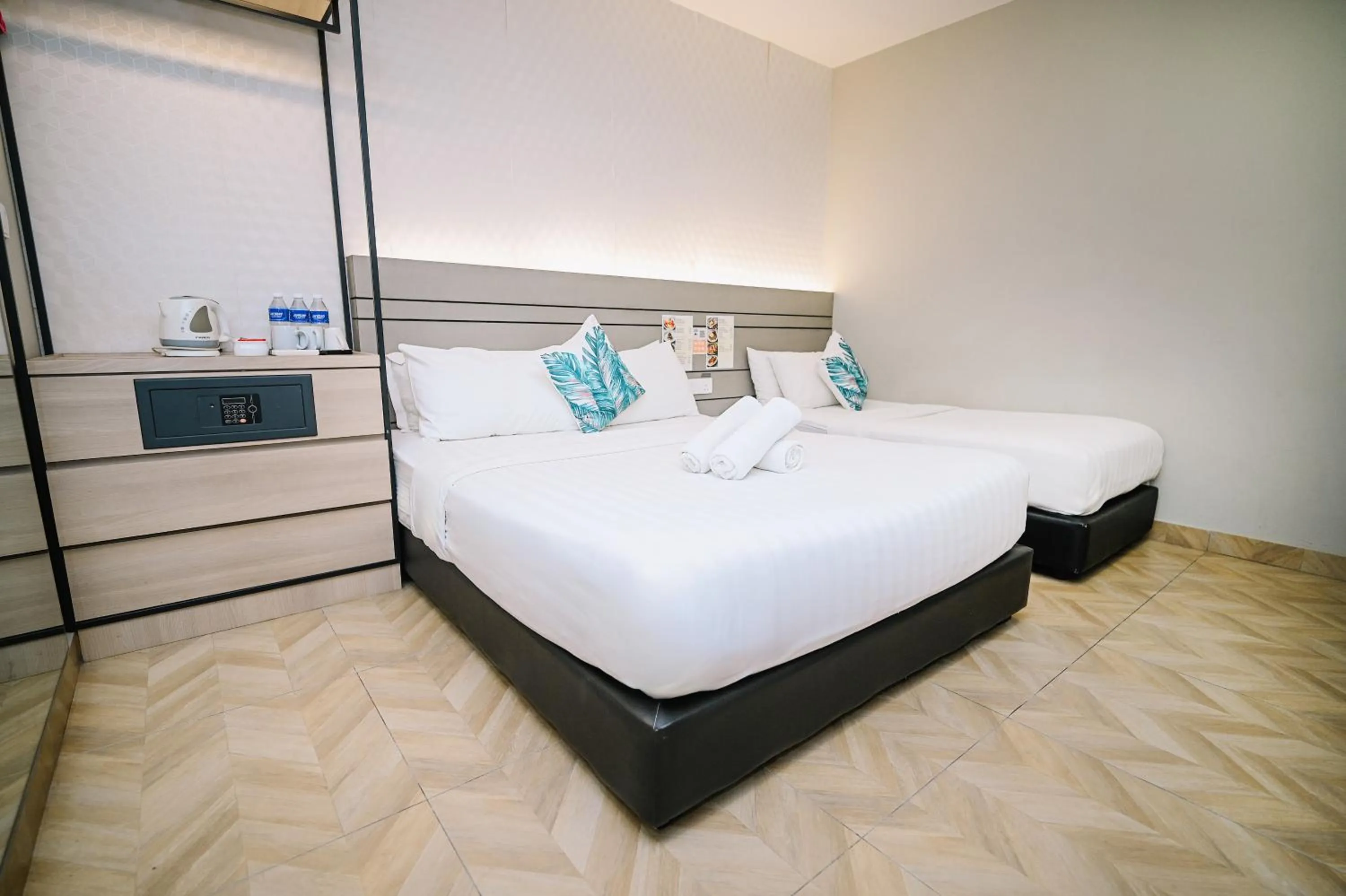 Bed in Kingston Hotel 2 - Setapak