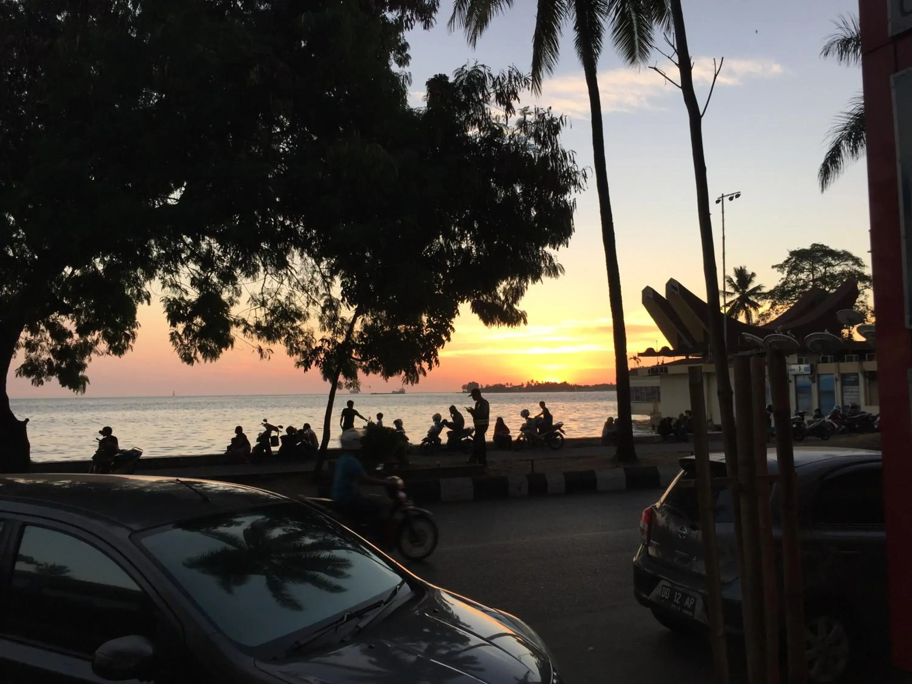 Sea view in Expressia Hotel Makassar Sea view in Expressia Hotel Makassar