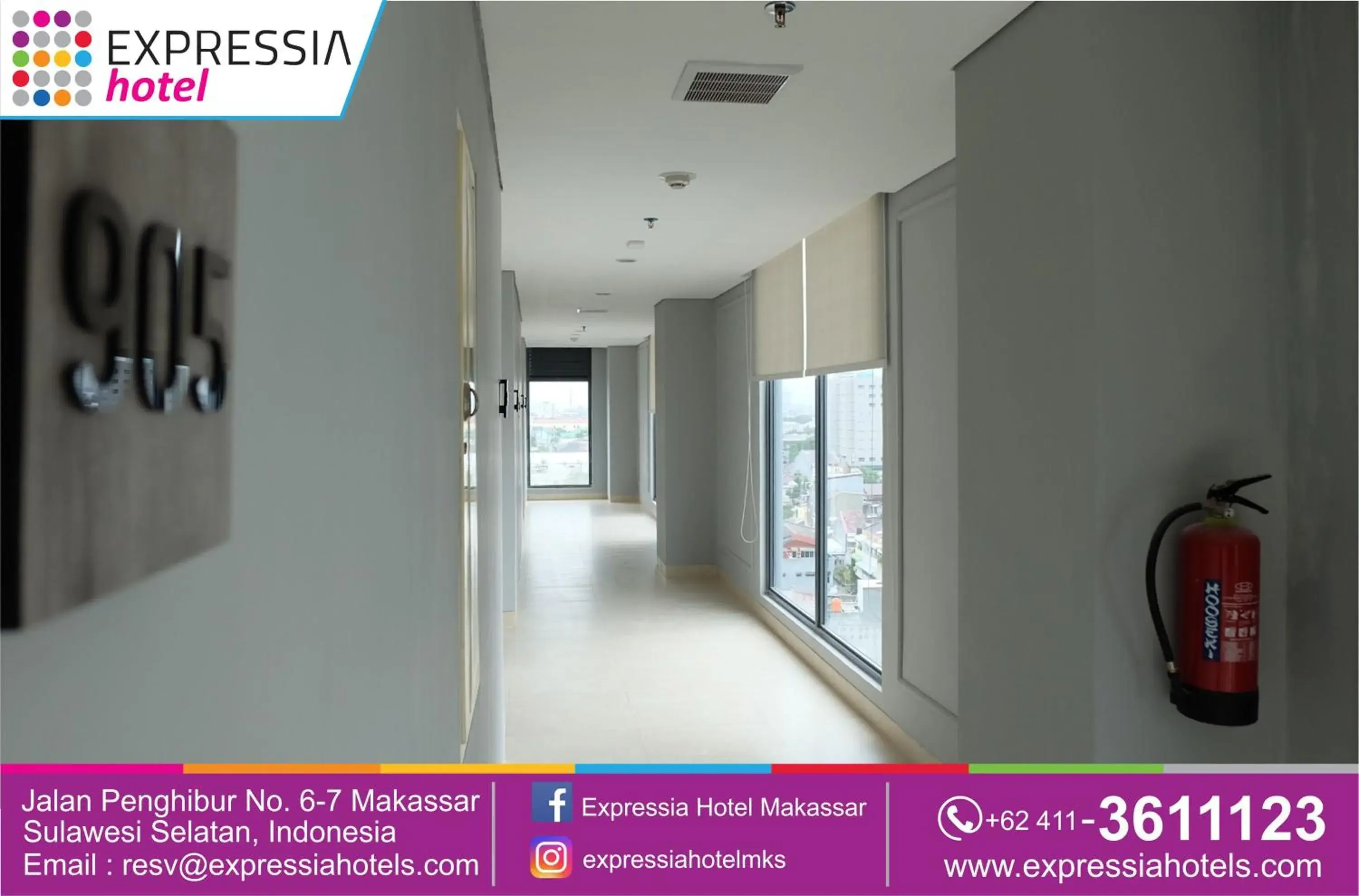 Property building in Expressia Hotel Makassar Property building in Expressia Hotel Makassar