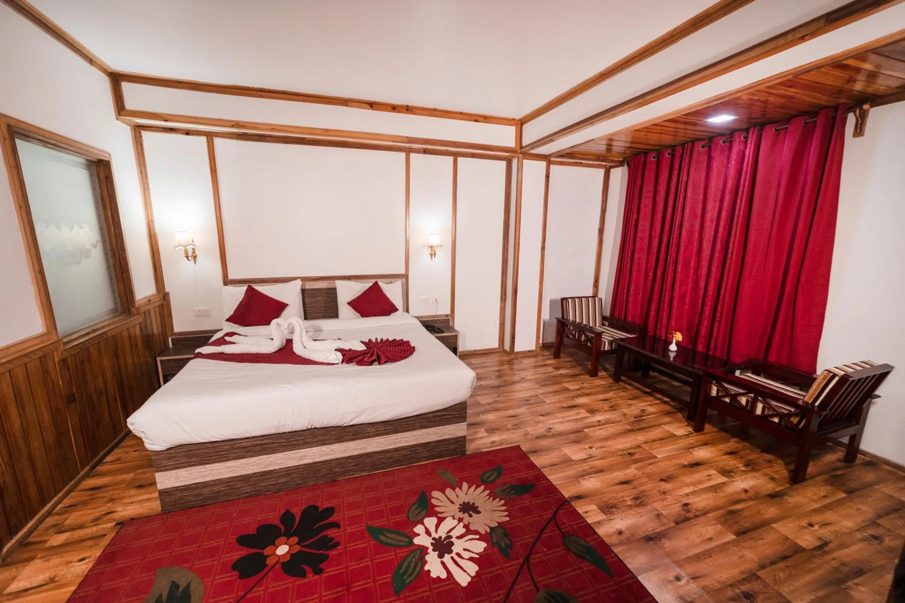 Bed in Buddha Retreat