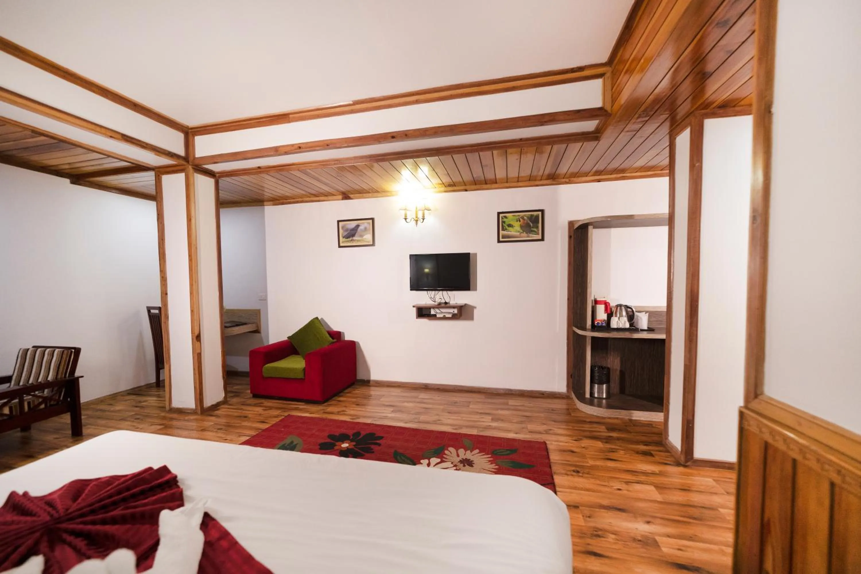 Bed in Buddha Retreat