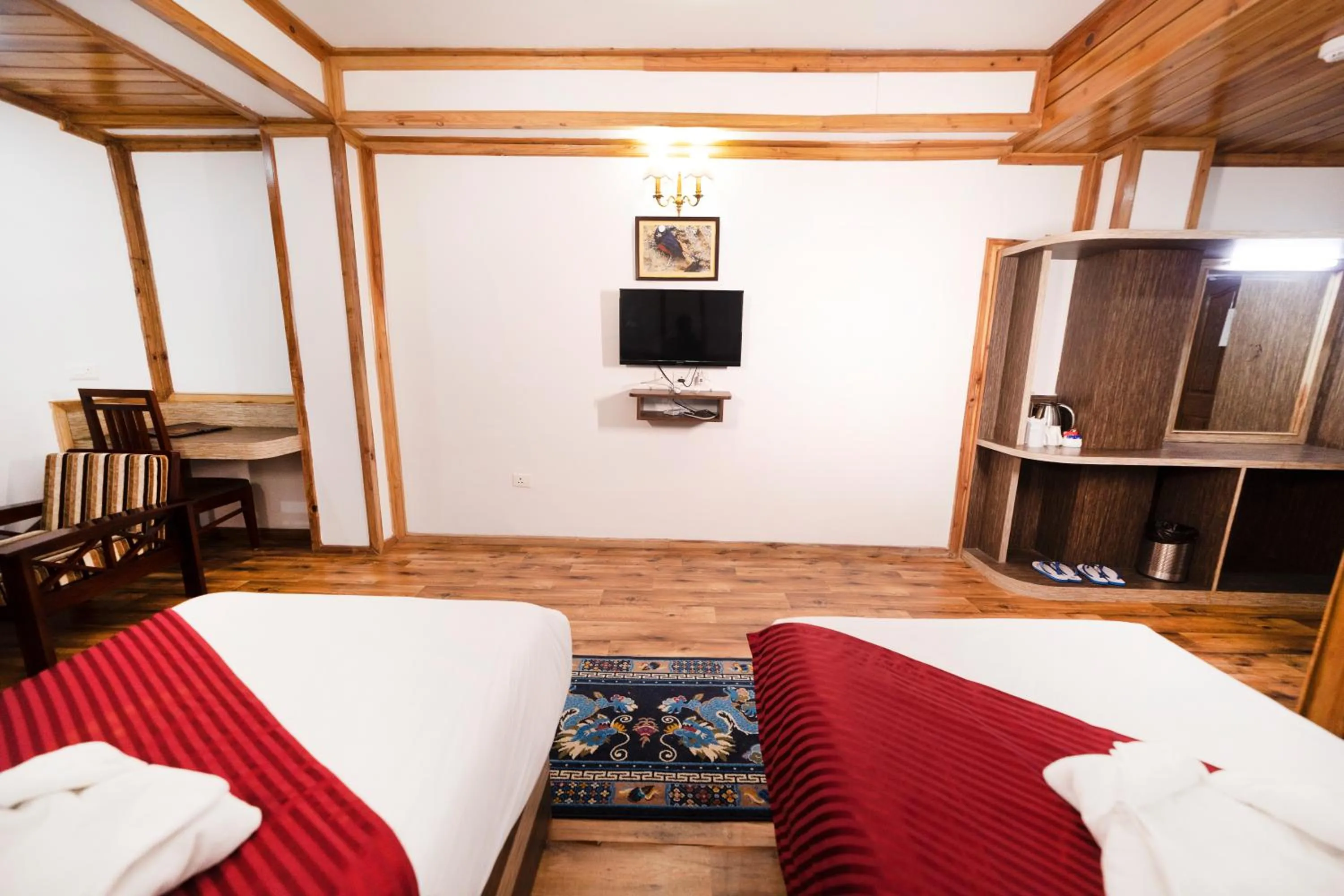 Bed in Buddha Retreat