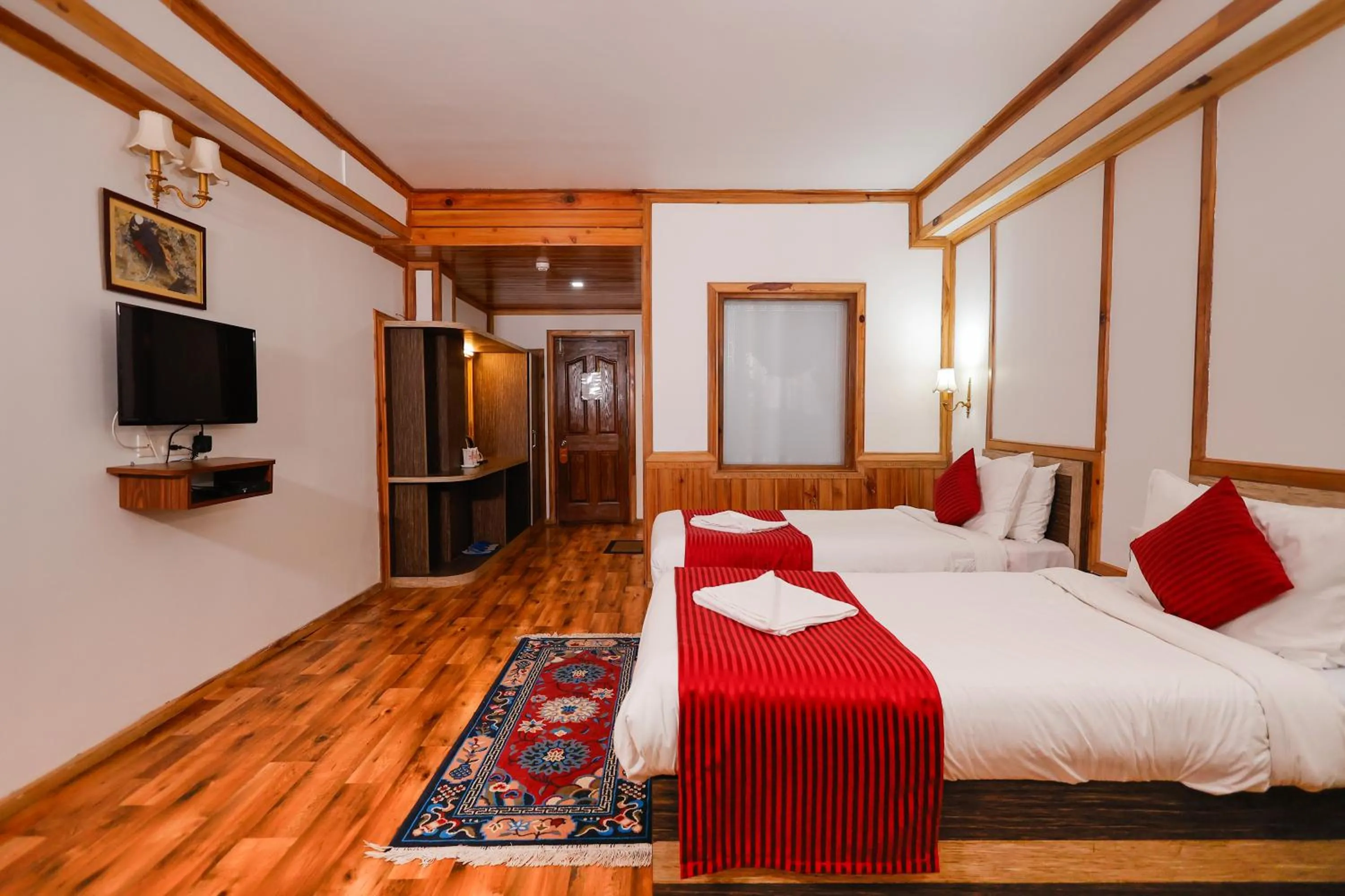 Bed in Buddha Retreat