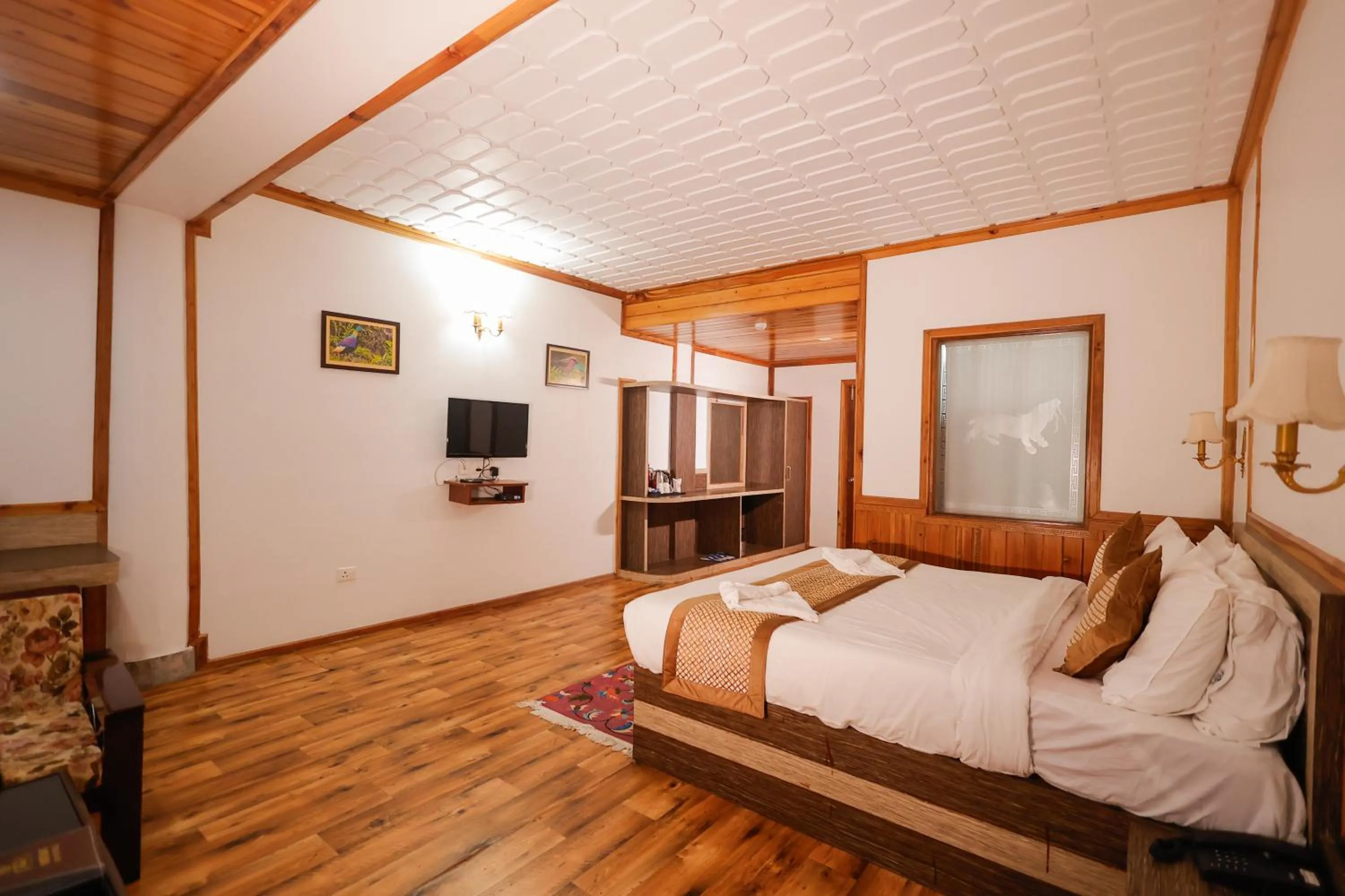 Bed in Buddha Retreat