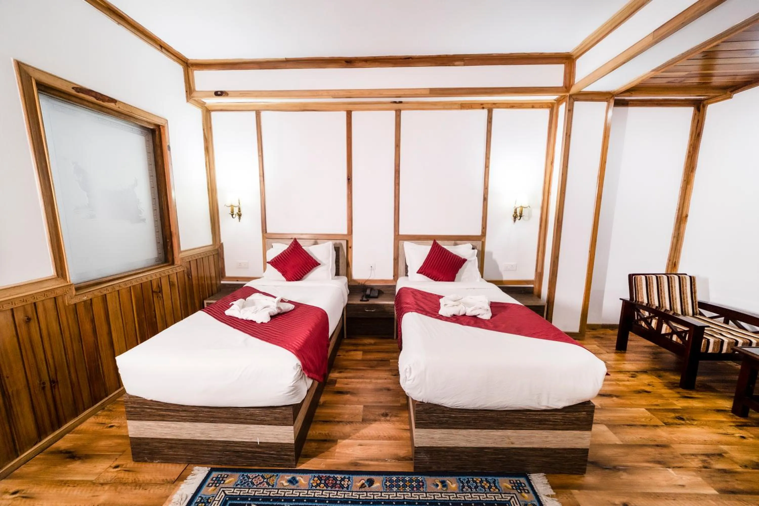 Bed in Buddha Retreat