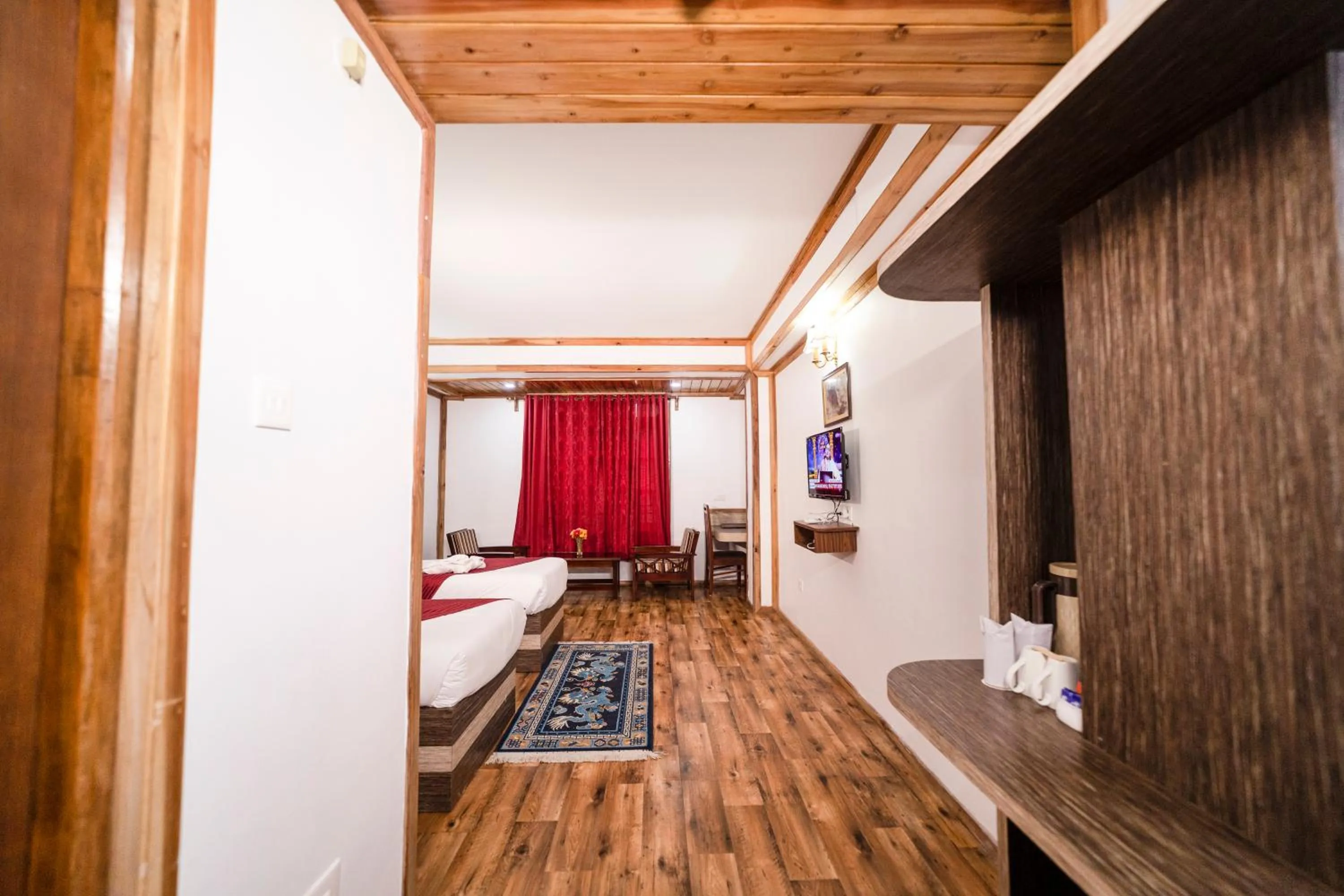 Bed in Buddha Retreat