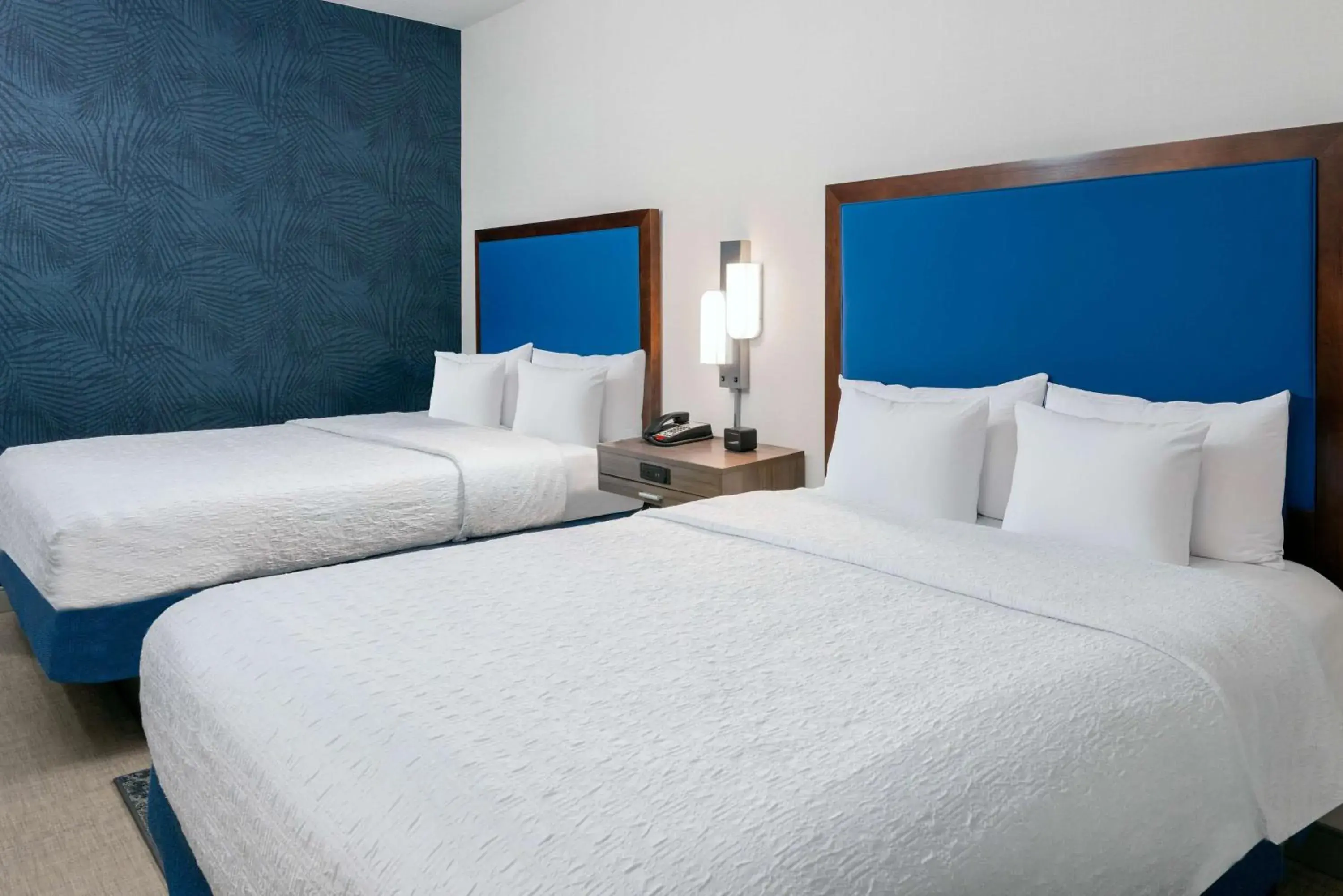 Bed in Hampton Inn and Suites Clearwater Beach Bed in Hampton Inn and Suites Clearwater Beach