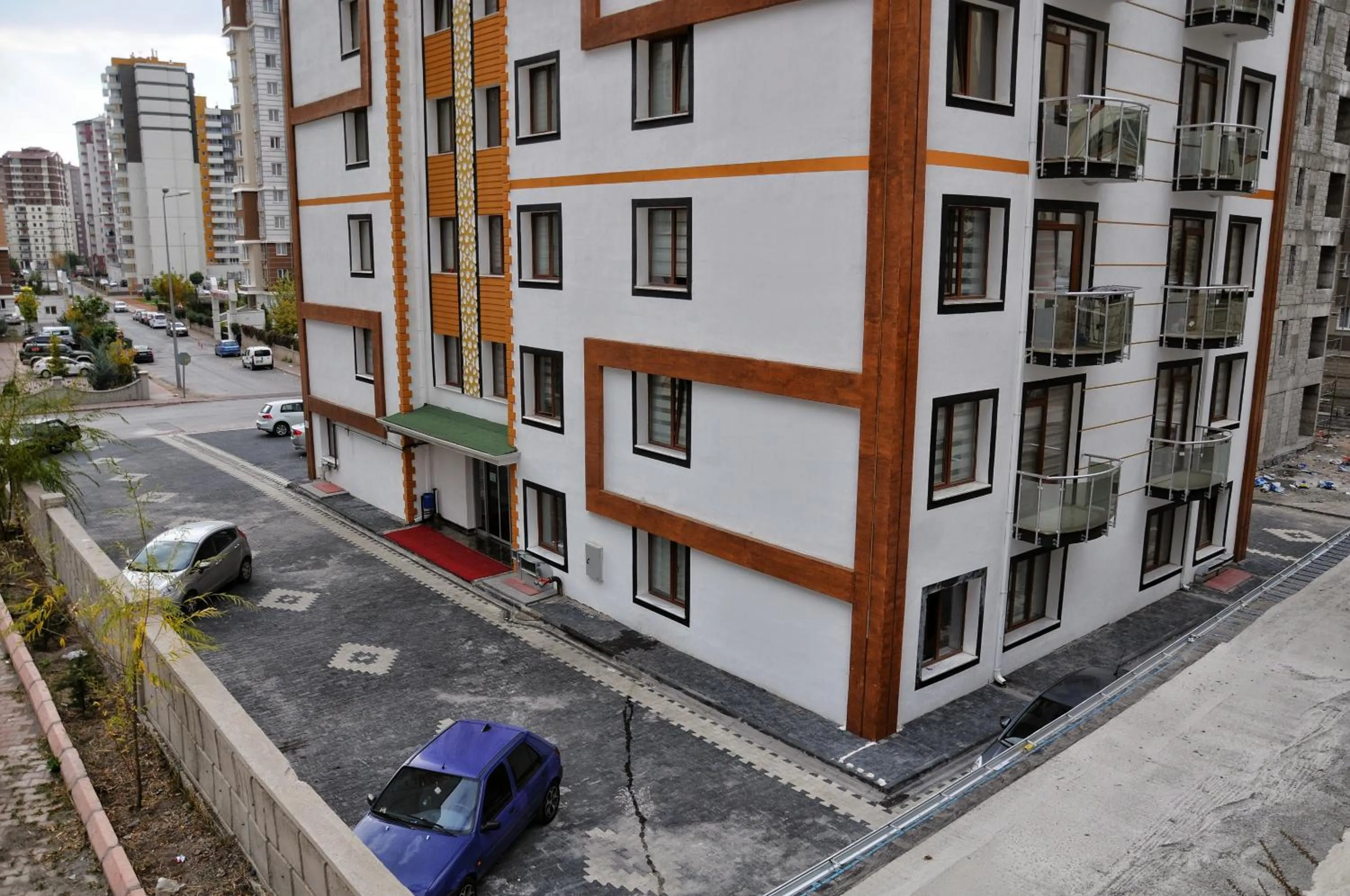 Facade/entrance in Duman Safir Rezidans