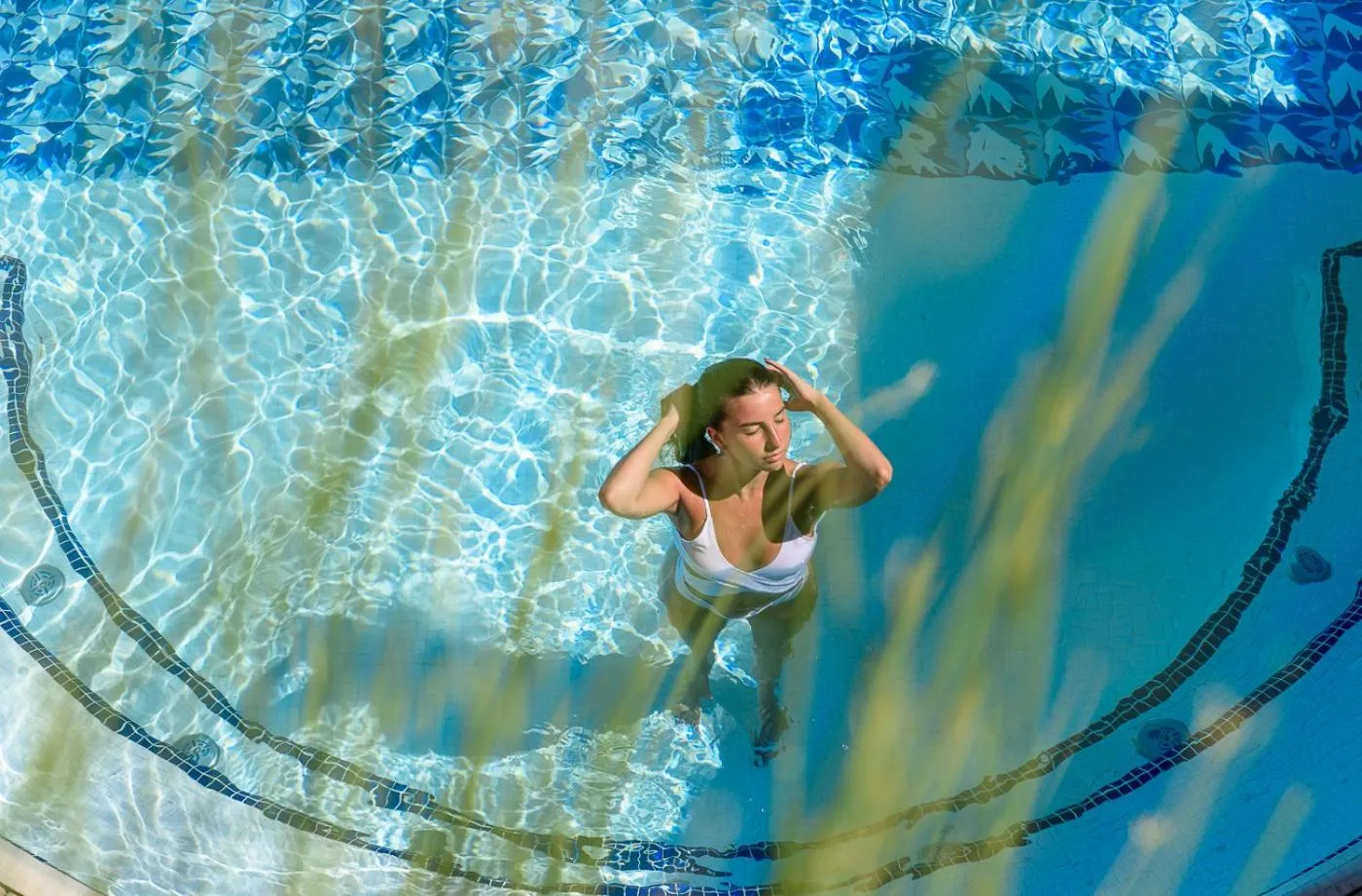 Swimming pool in Villa Marina Capri