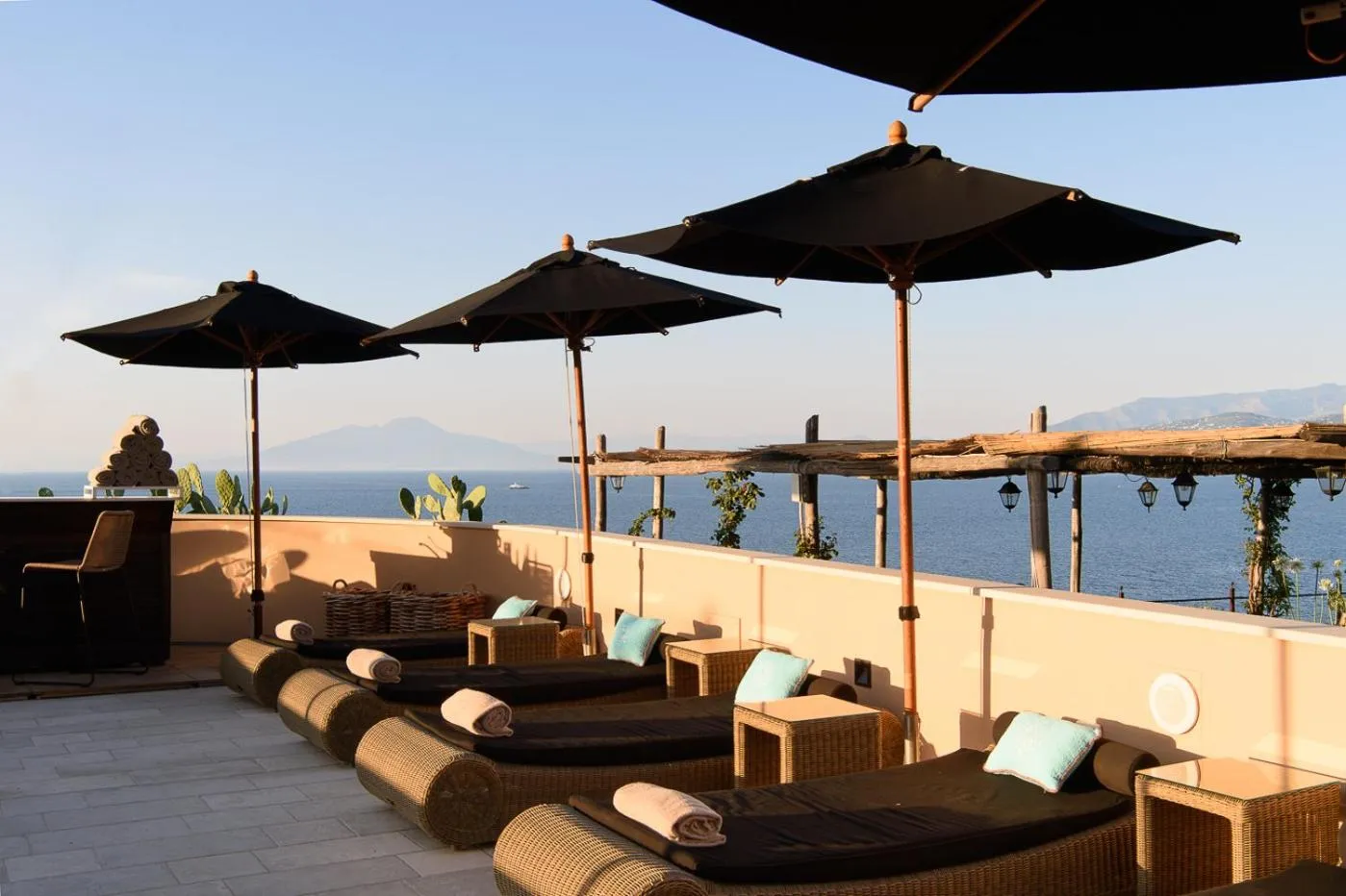 Swimming pool in Villa Marina Capri