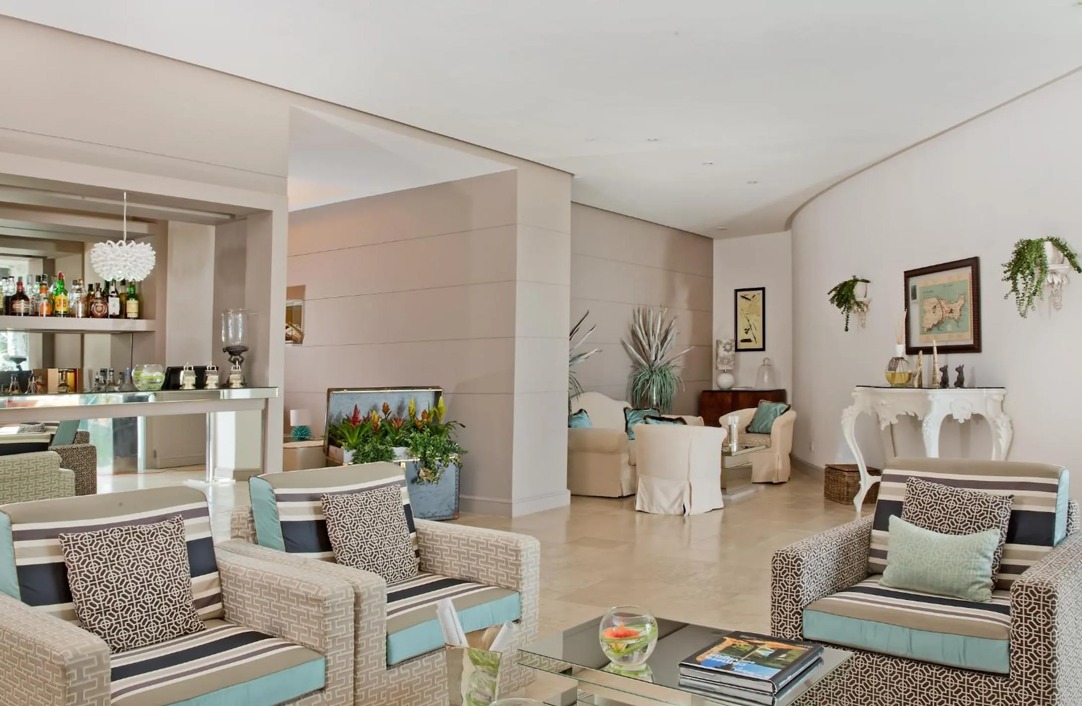 Lounge or bar in Villa Marina Capri