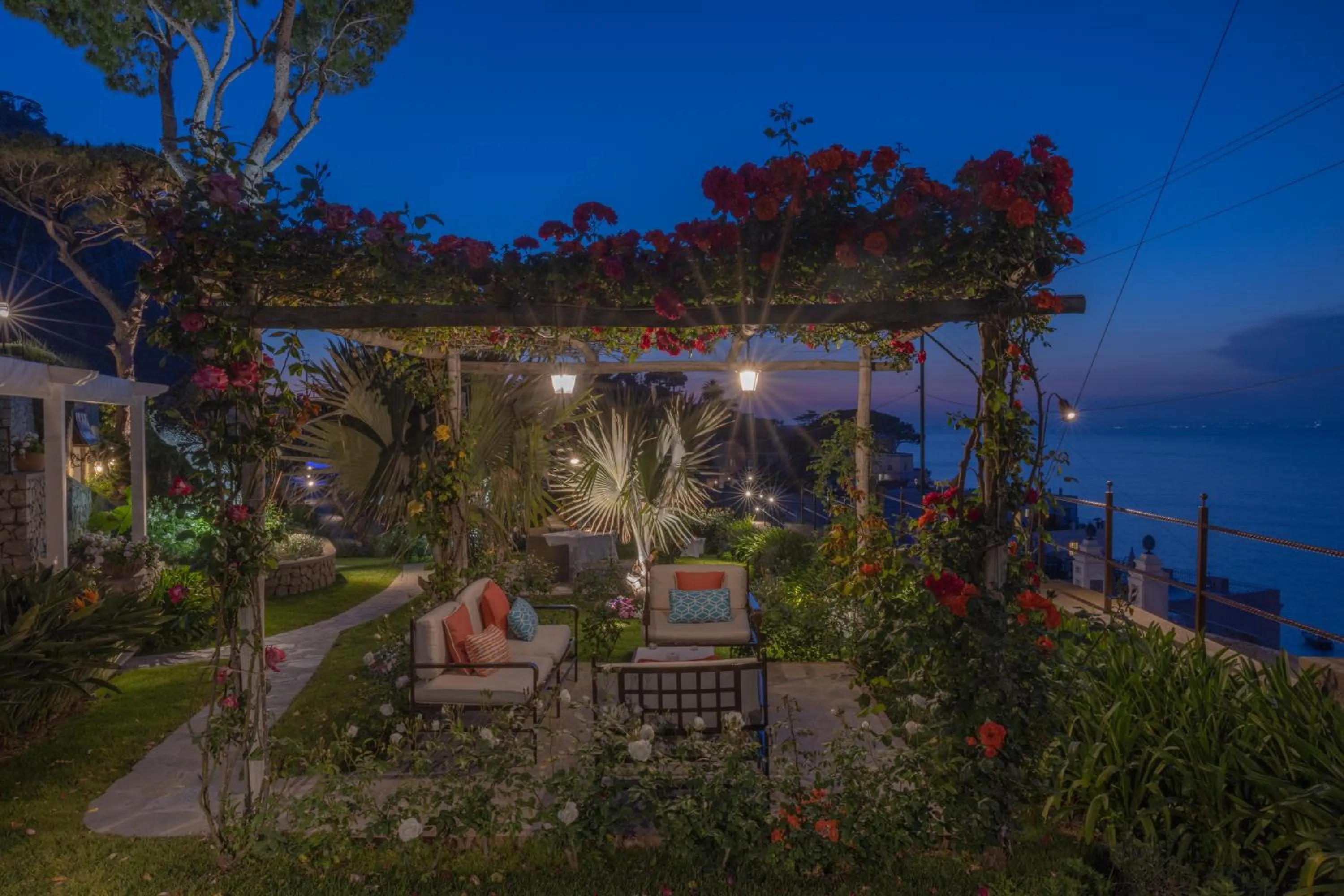 Garden in Villa Marina Capri