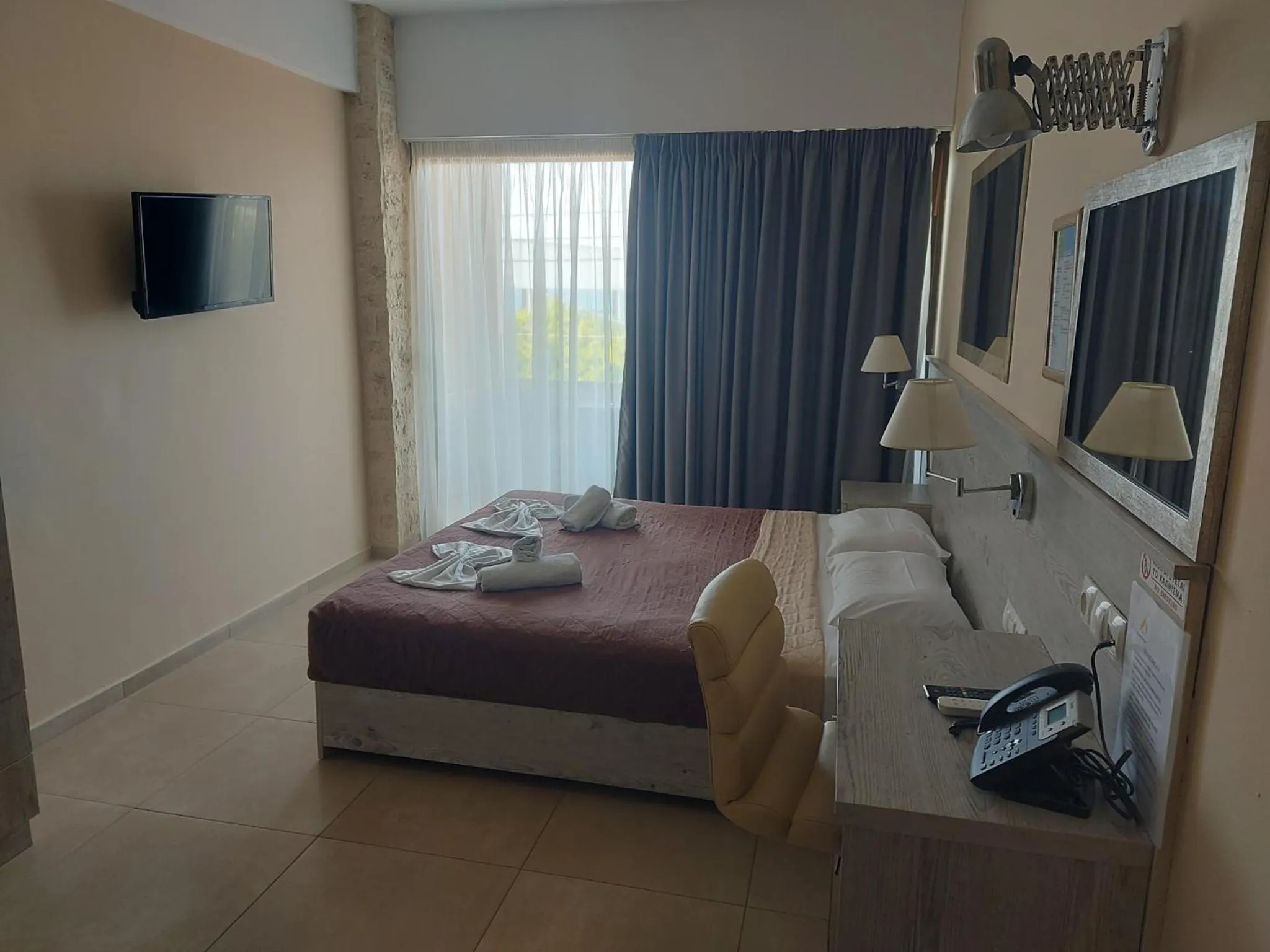 Bedroom, Bed in The Santo George Beach Resort